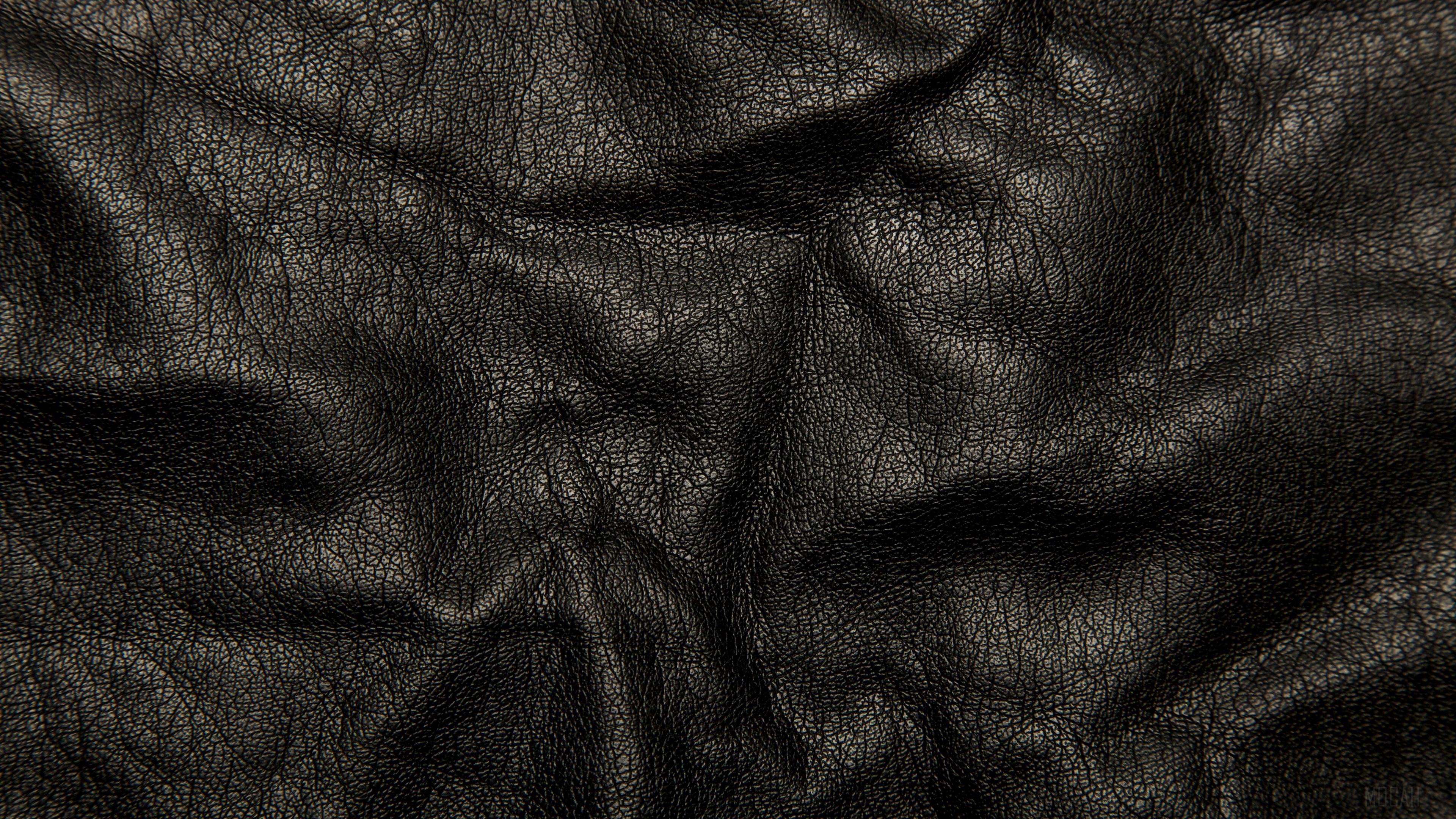 leather, black, background, texture, wrinkles, cracks 4k Gallery HD Wallpaper