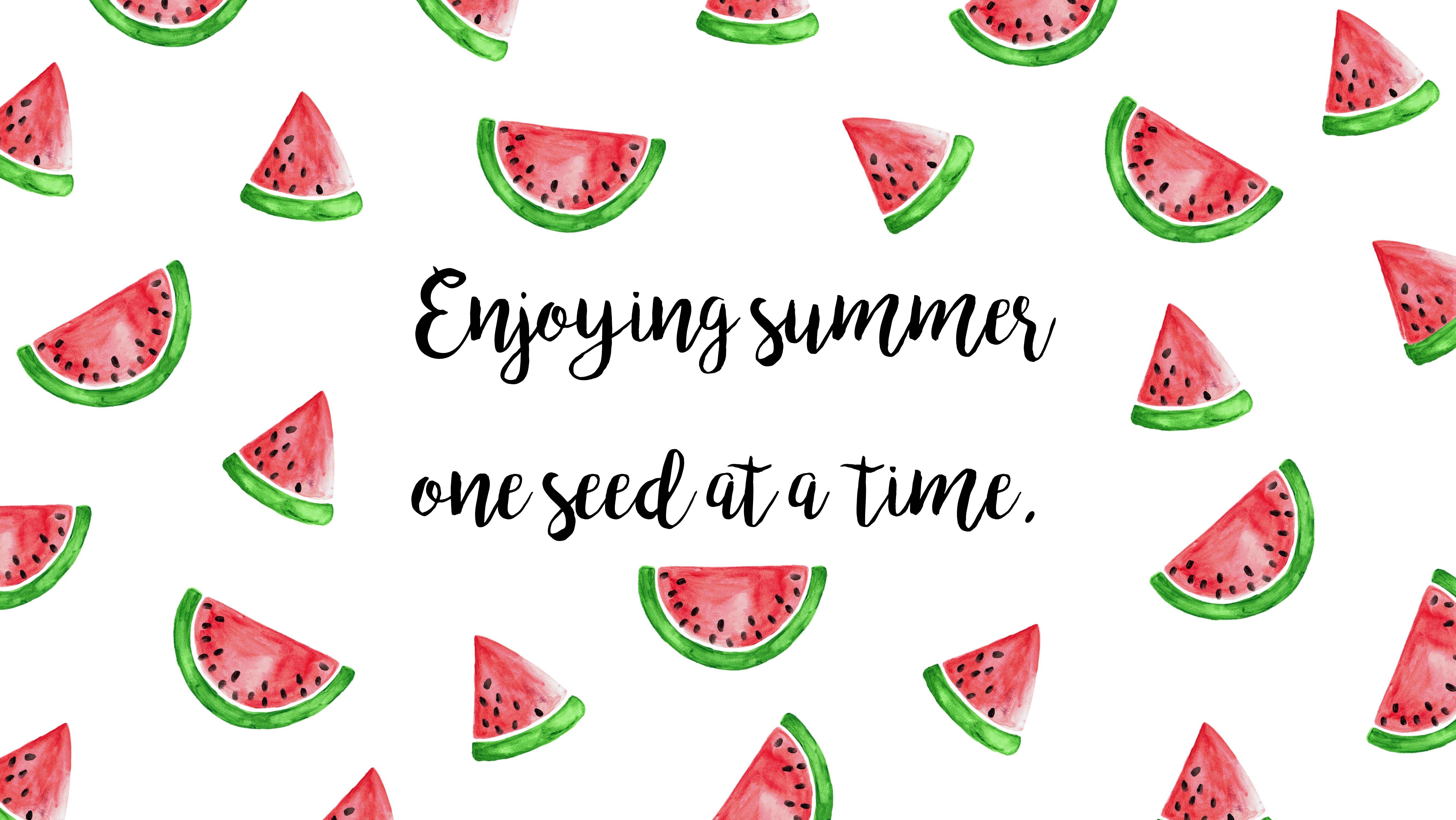 Summer Watermelon Wallpaper