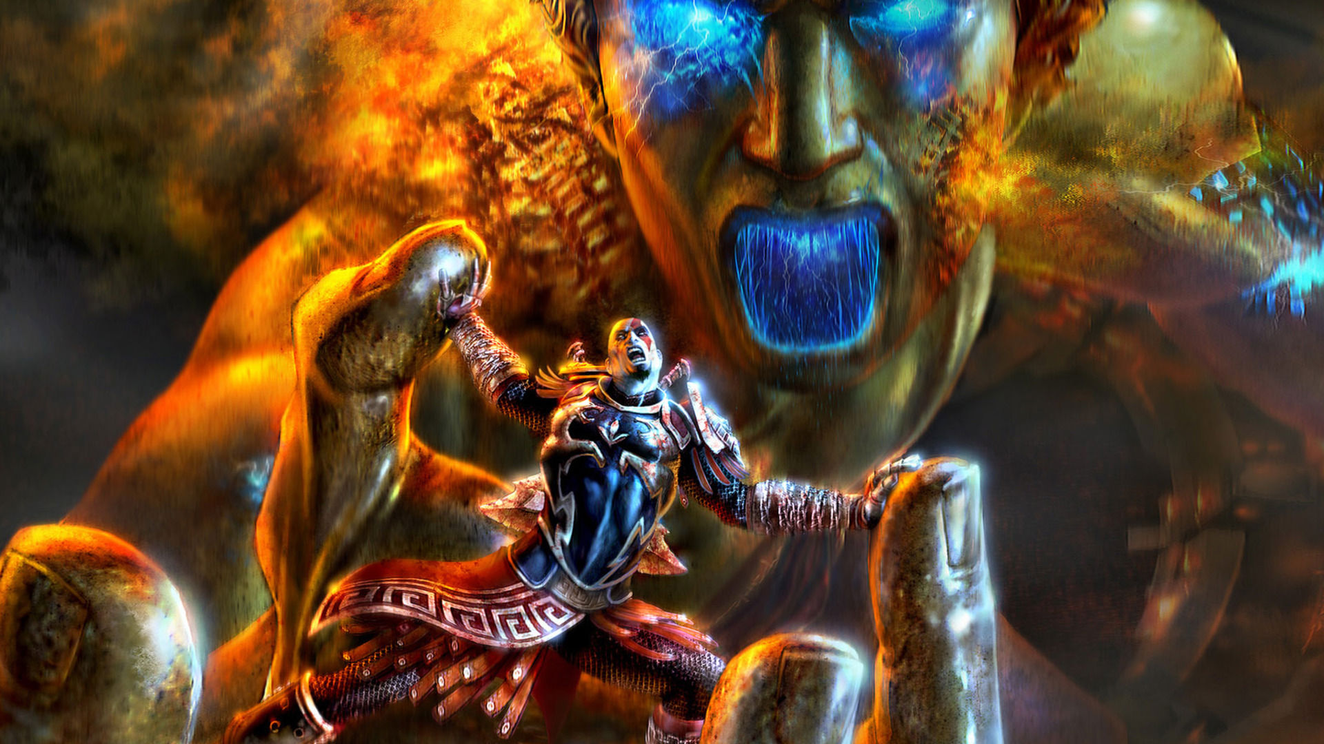God of War II Battle