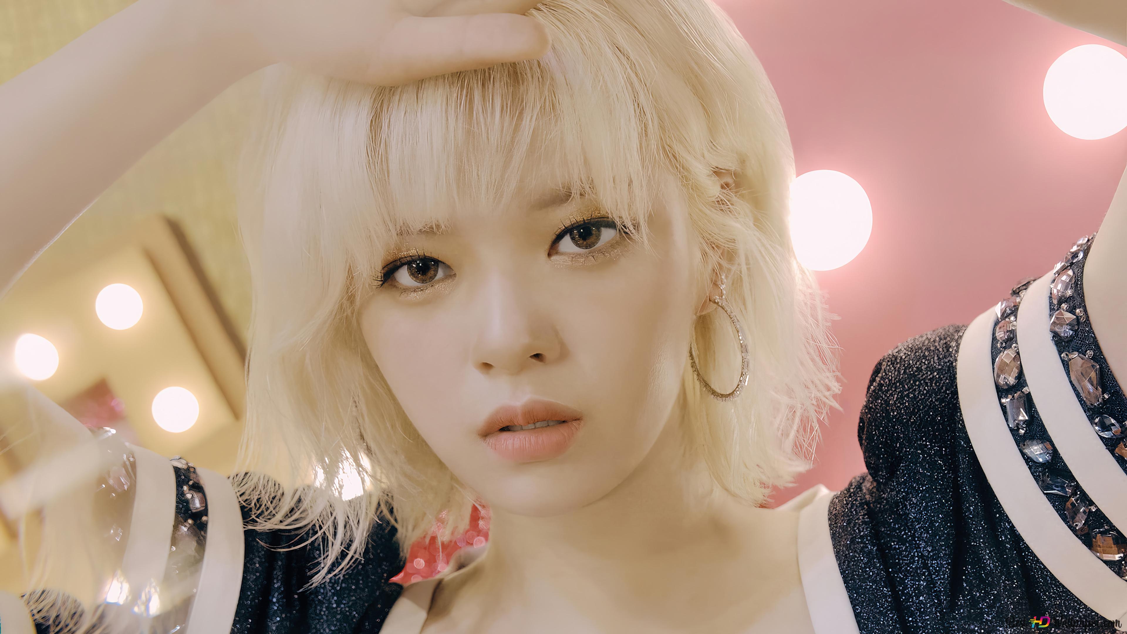 TWICE's Jeongyeon in 'The Feels' MV Shoot 4K wallpaper download