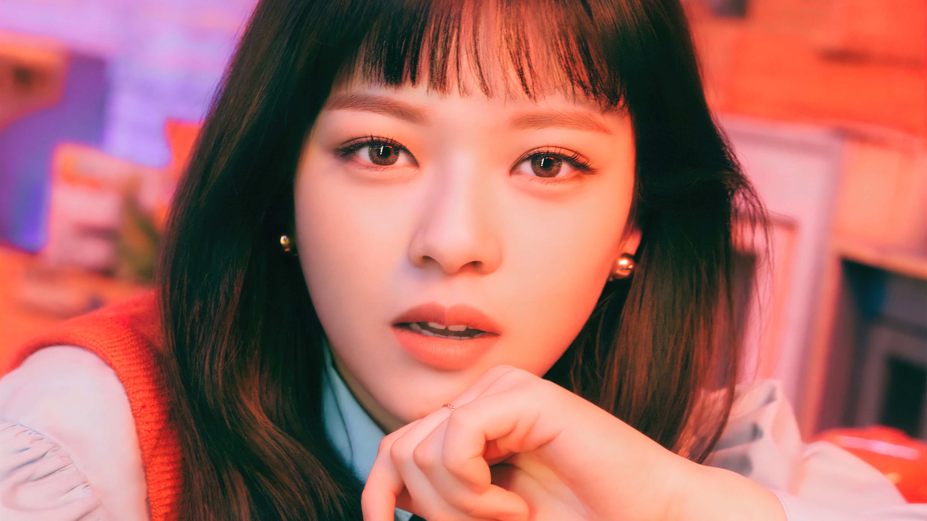 twice, 트와이스, jeongyeon, 정연, kura kura, 4k, pc Gallery HD Wallpaper