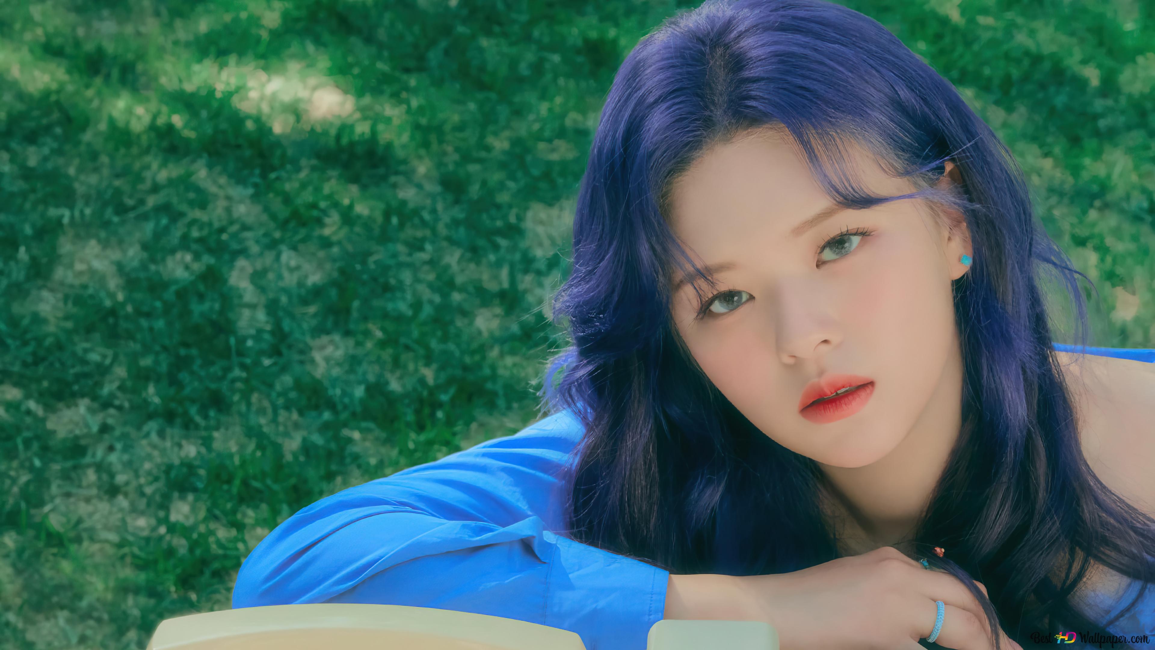 TWICE's Jeongyeon in 'Talk that Talk' MV Photohoot 4K wallpaper download