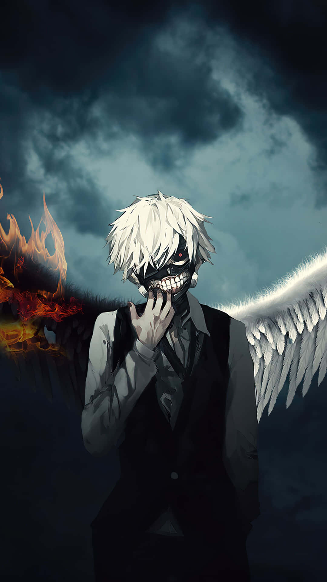 Kaneki Phone Wallpaper