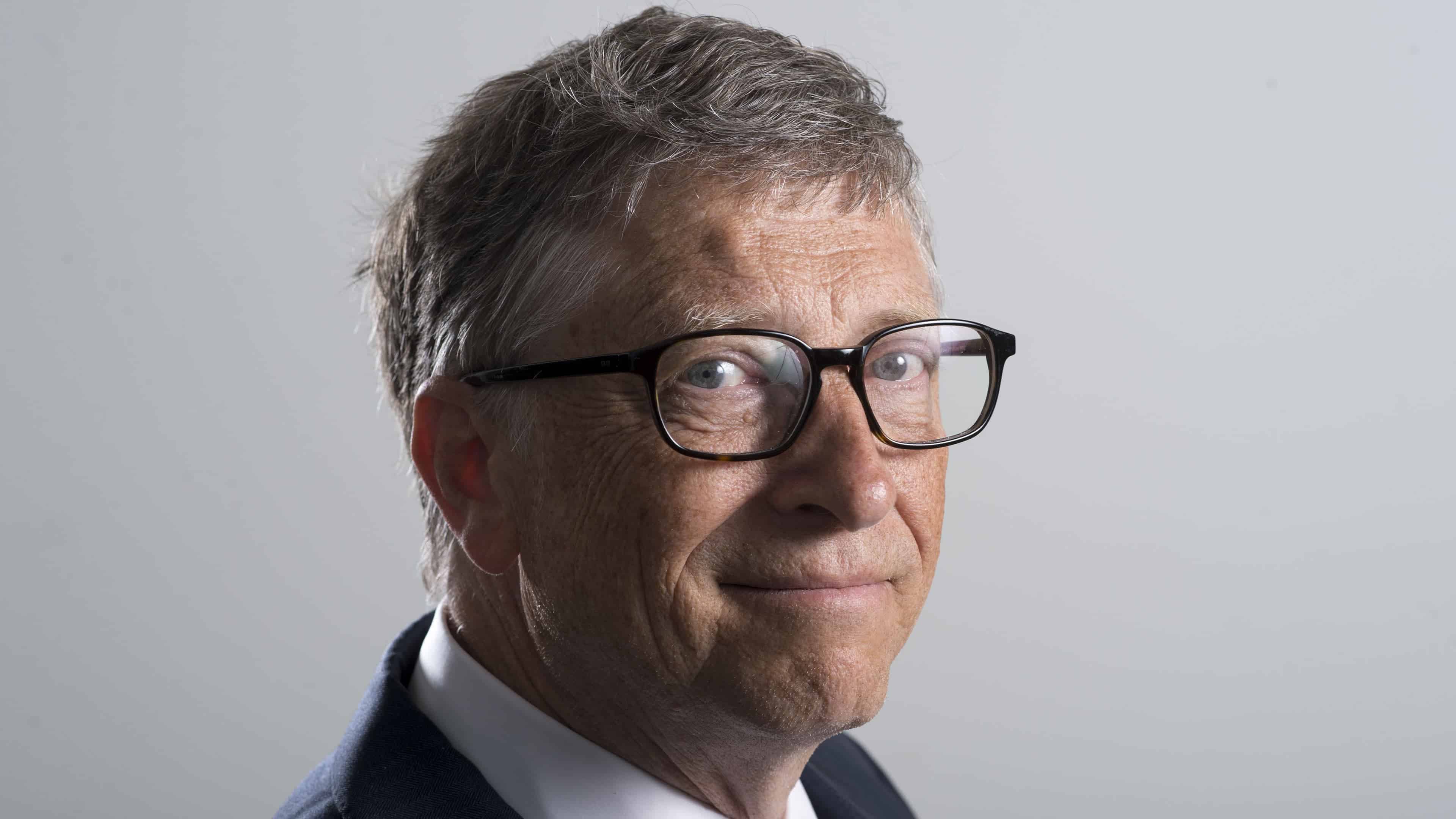 Bill Gates Microsoft Portrait UHD 4K