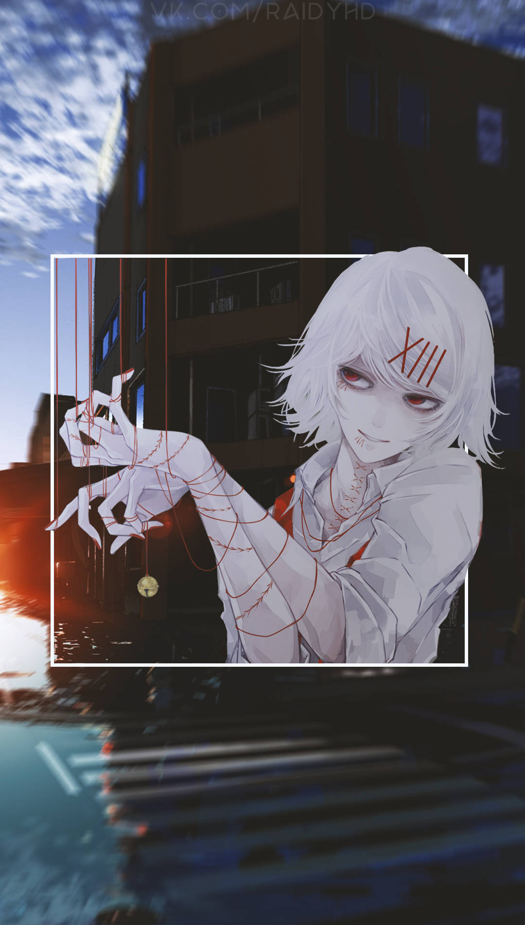 Download Juuzou Tokyo Ghoul 4k With Hands Tied Together Wallpaper