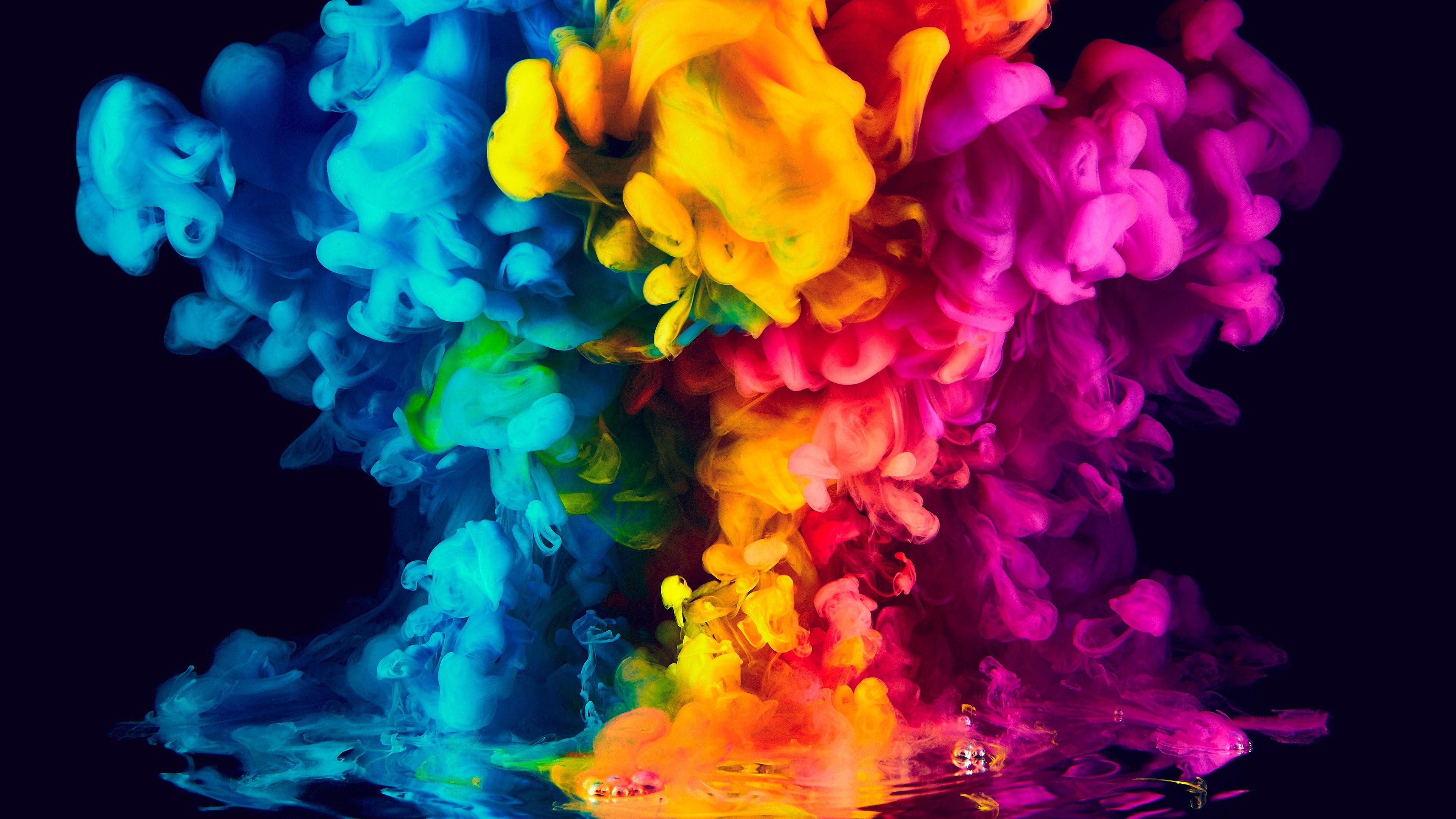 Free download colorful ink smoke vibrant 4K wallpaper hdwallpaper desktop [3840x2160] for your Desktop, Mobile & Tablet. Explore Ink Wallpaper. Miami Ink Wallpaper, La Ink Wallpaper, Kid Ink Wallpaper