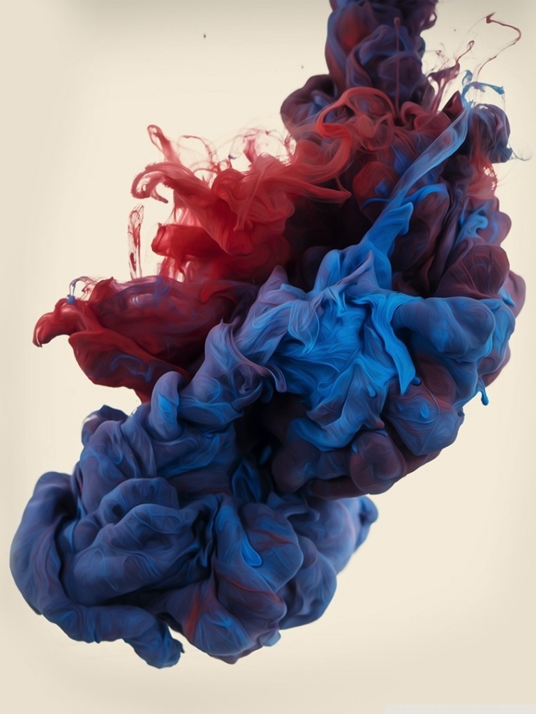 Ink in Water 4K UHD Wallpaper for UltraHD Desktop and TV, Widescreen and UltraWide Display, Smartphone and Tablet Devices