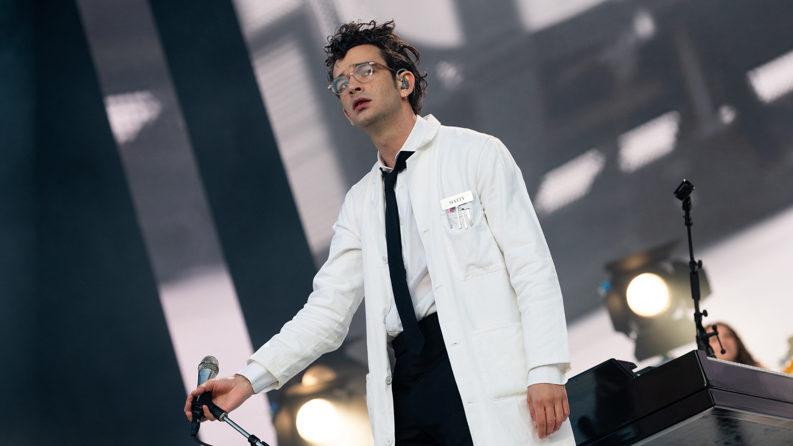 Matty Healy Is in HisAsics Era?