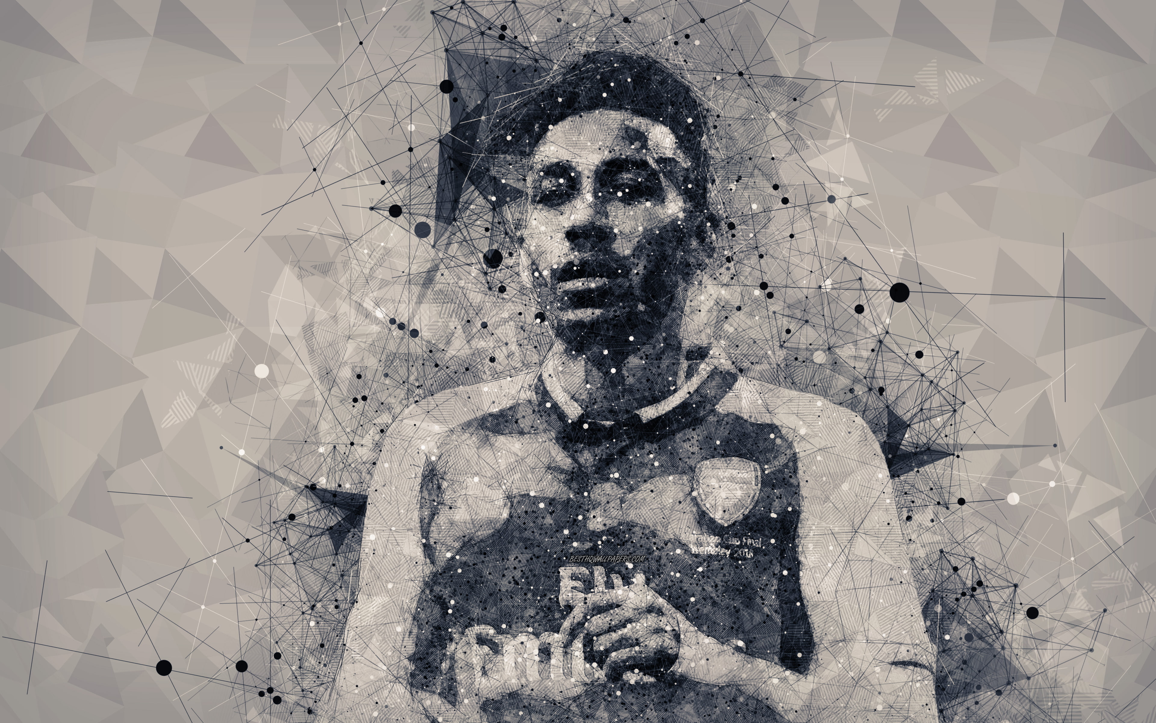 Wallpaper / 4K, Pierre Emerick Aubameyang, Soccer, Arsenal F.C. Free Download
