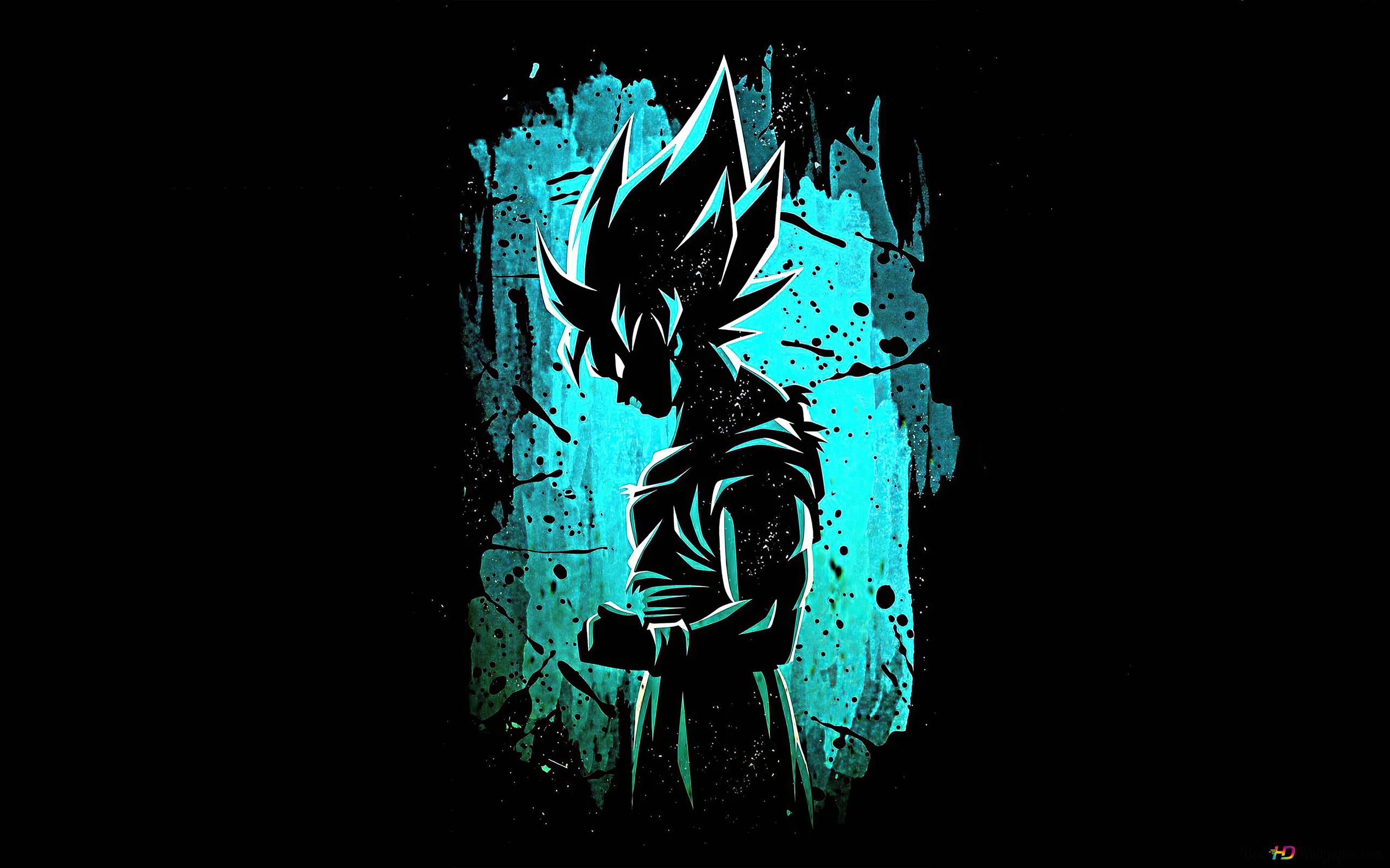 Goku Sketch 4K wallpaper download