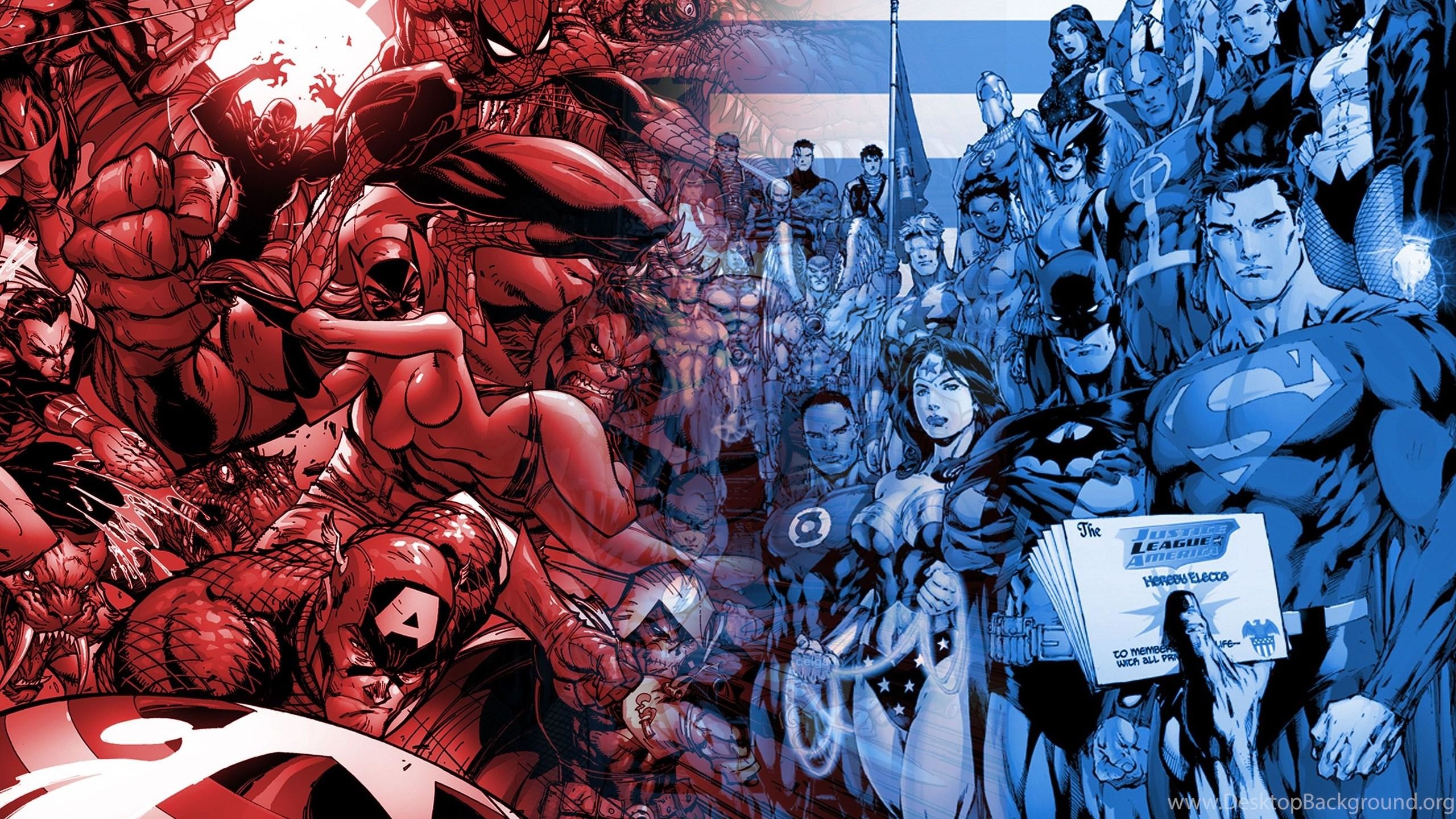 Dc Vs Marvel Wallpaper