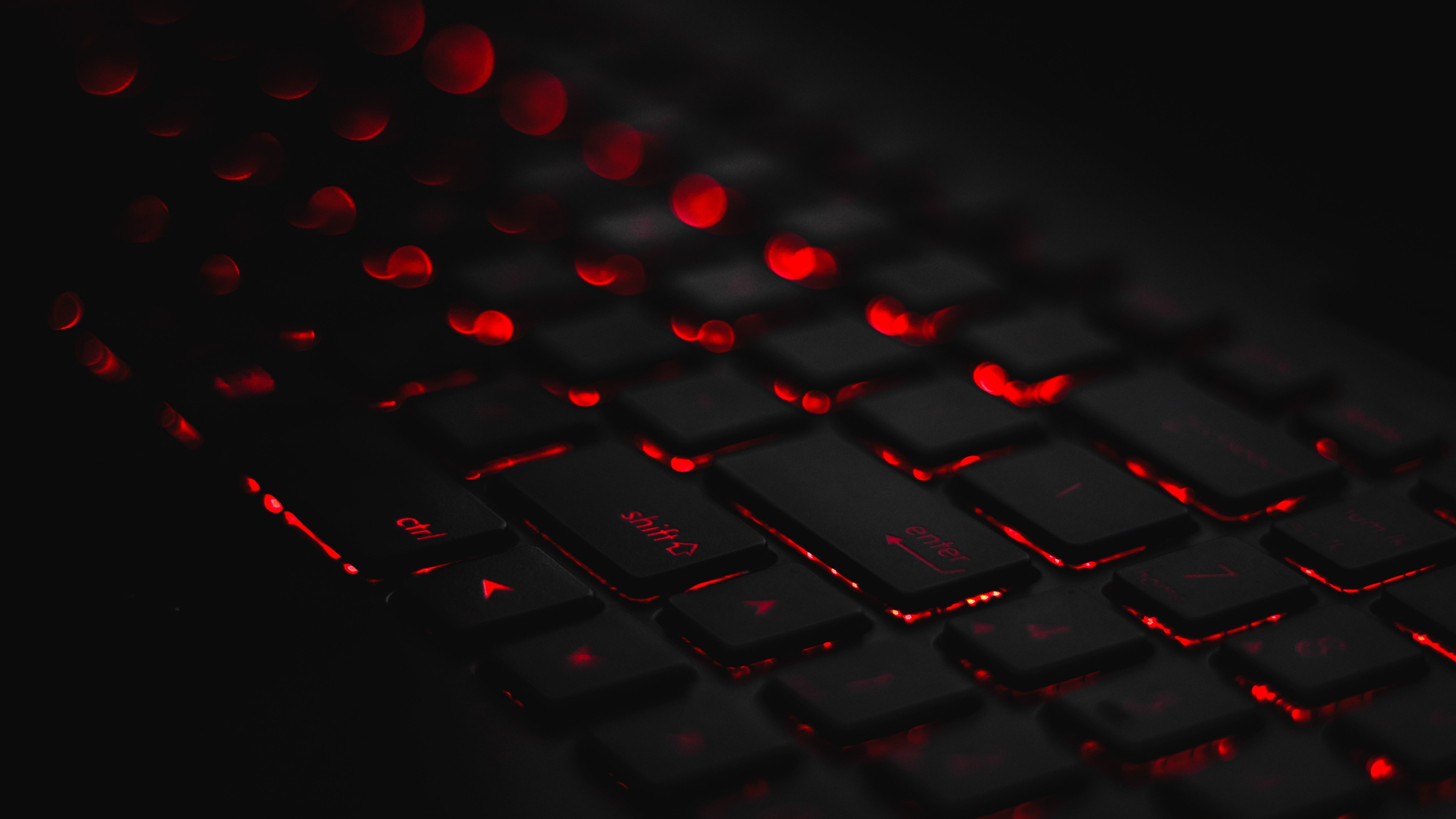 red glow 4k wallpaper, uhd wallpaper