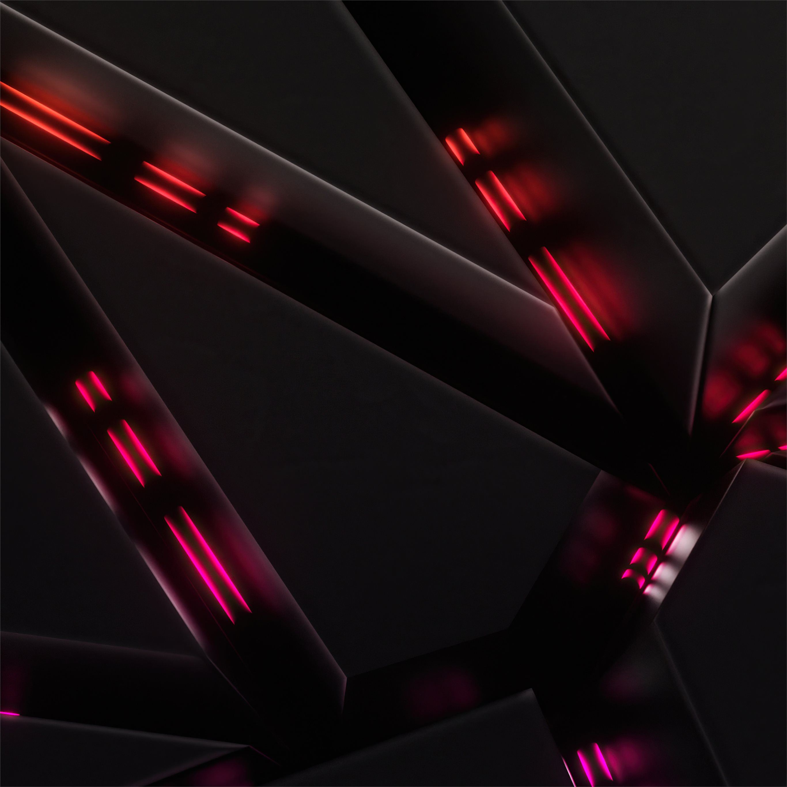 joining pieces abstract glow 4k iPad Pro Wallpaper Free Download