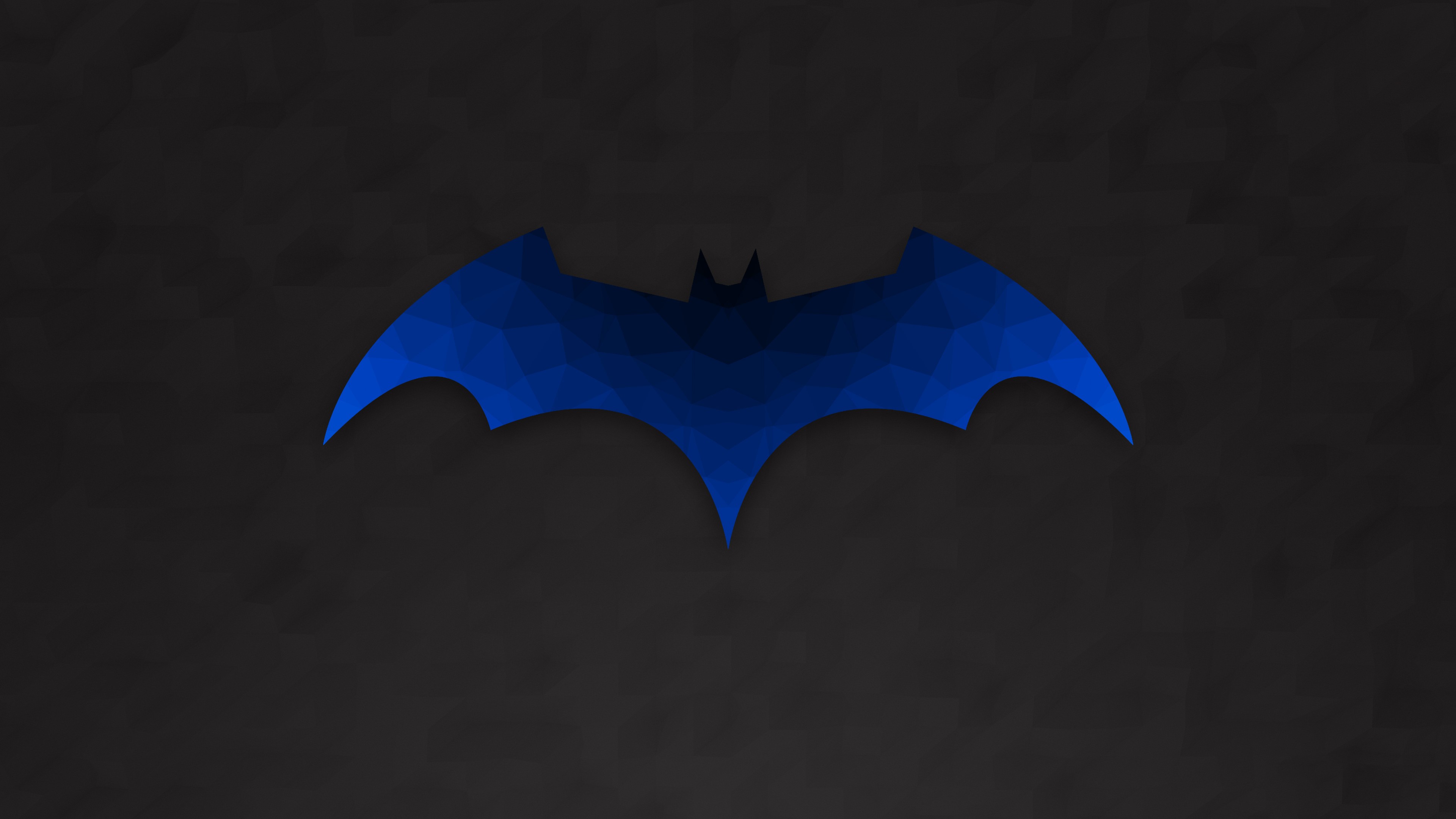 Wallpaper / batman, logo, hd, 4k, low poly free download