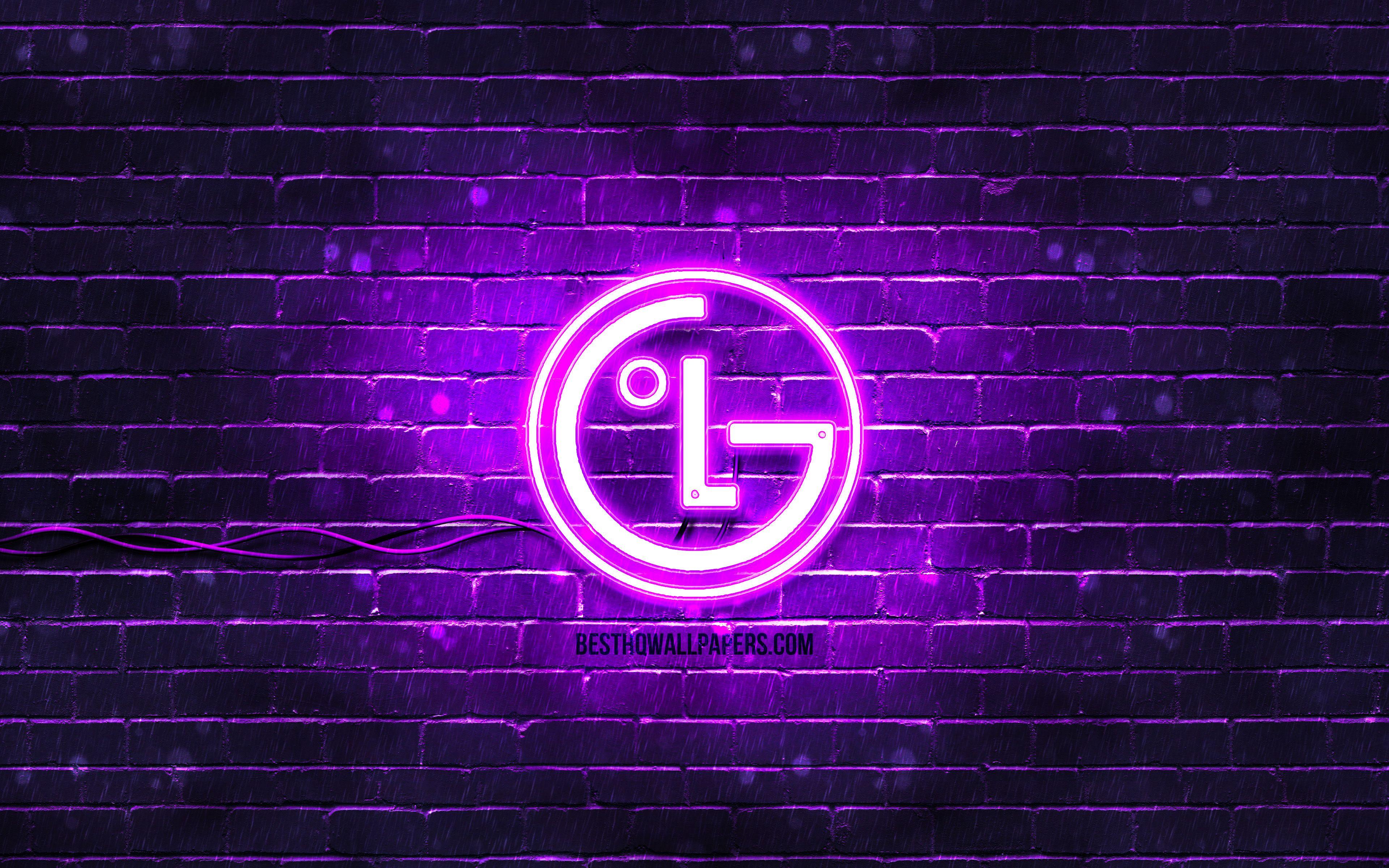 LG 4K Logo Wallpaper
