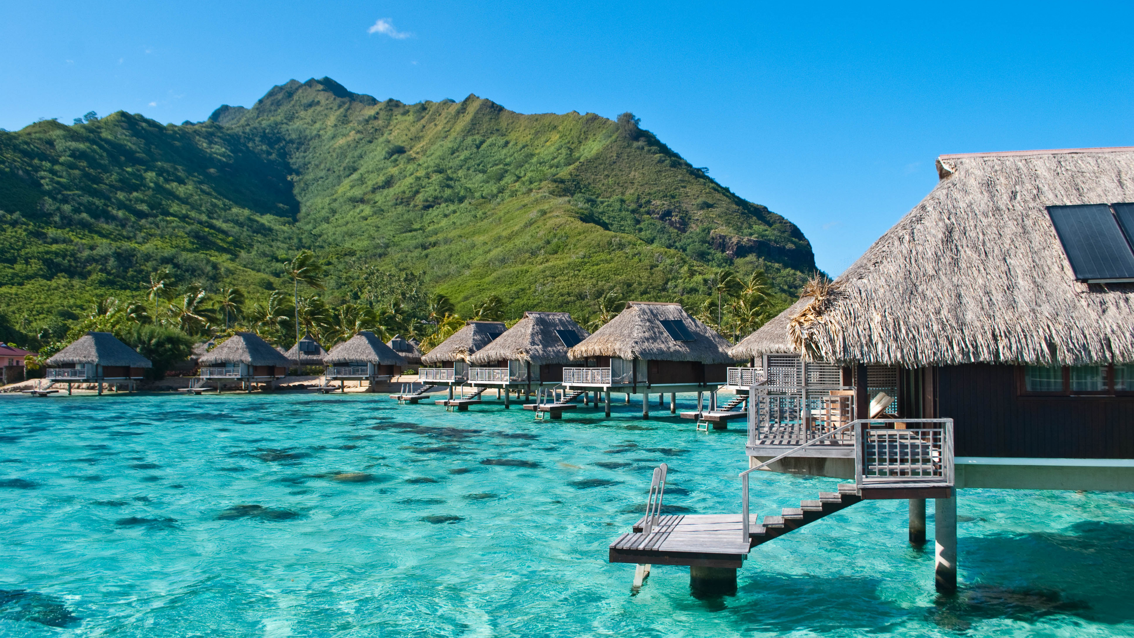 Bora Bora 4K Ultra HD Wallpaper, HD Bora Bora 3840x2160 Background, Free Image Download