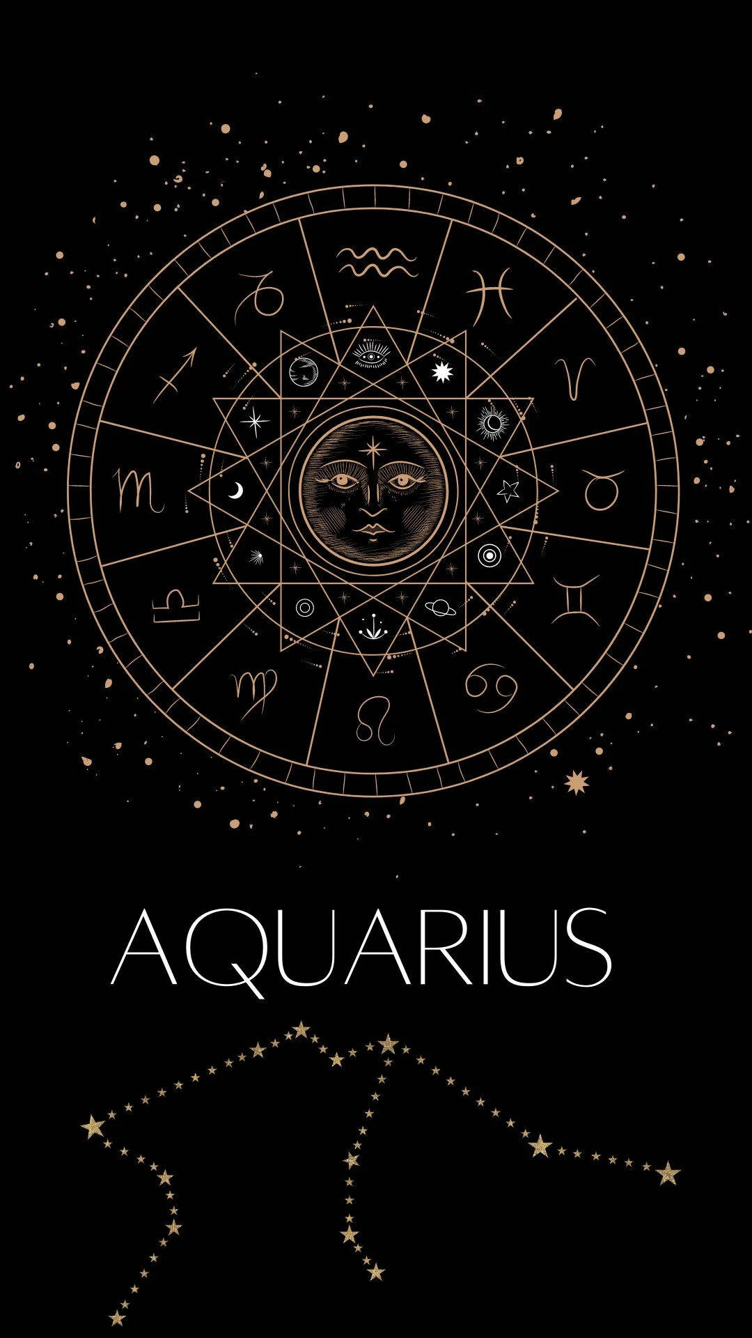 Download Cute Aquarius Signs