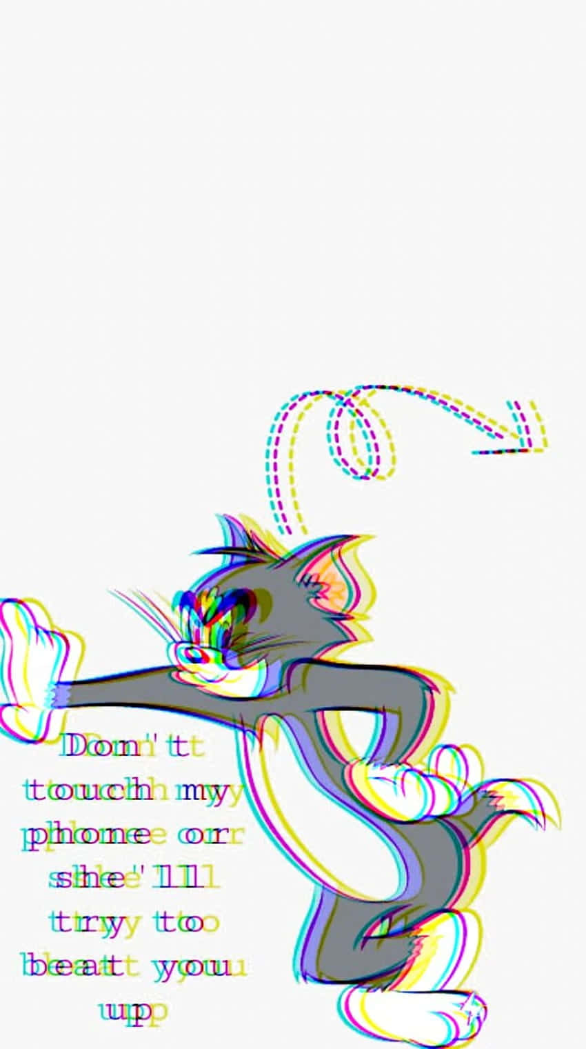 Download Tom Cat Cute Matching Best Friend Home Screen Wallpaper