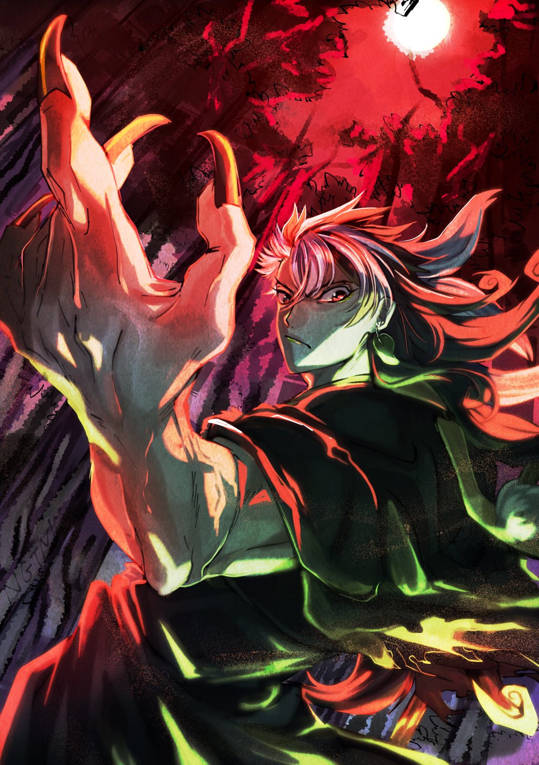 ashiya douman and ashiya douman (fate and 1 more) drawn