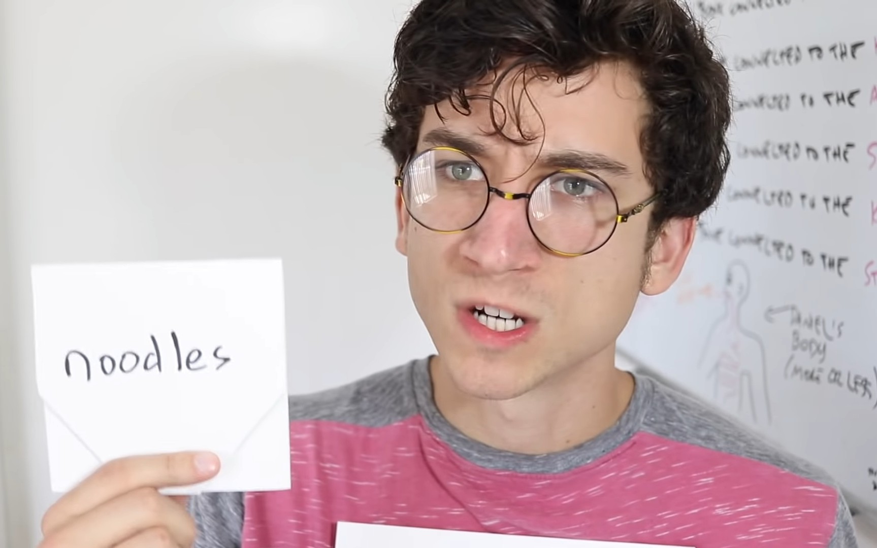 When you eat food you're not used to