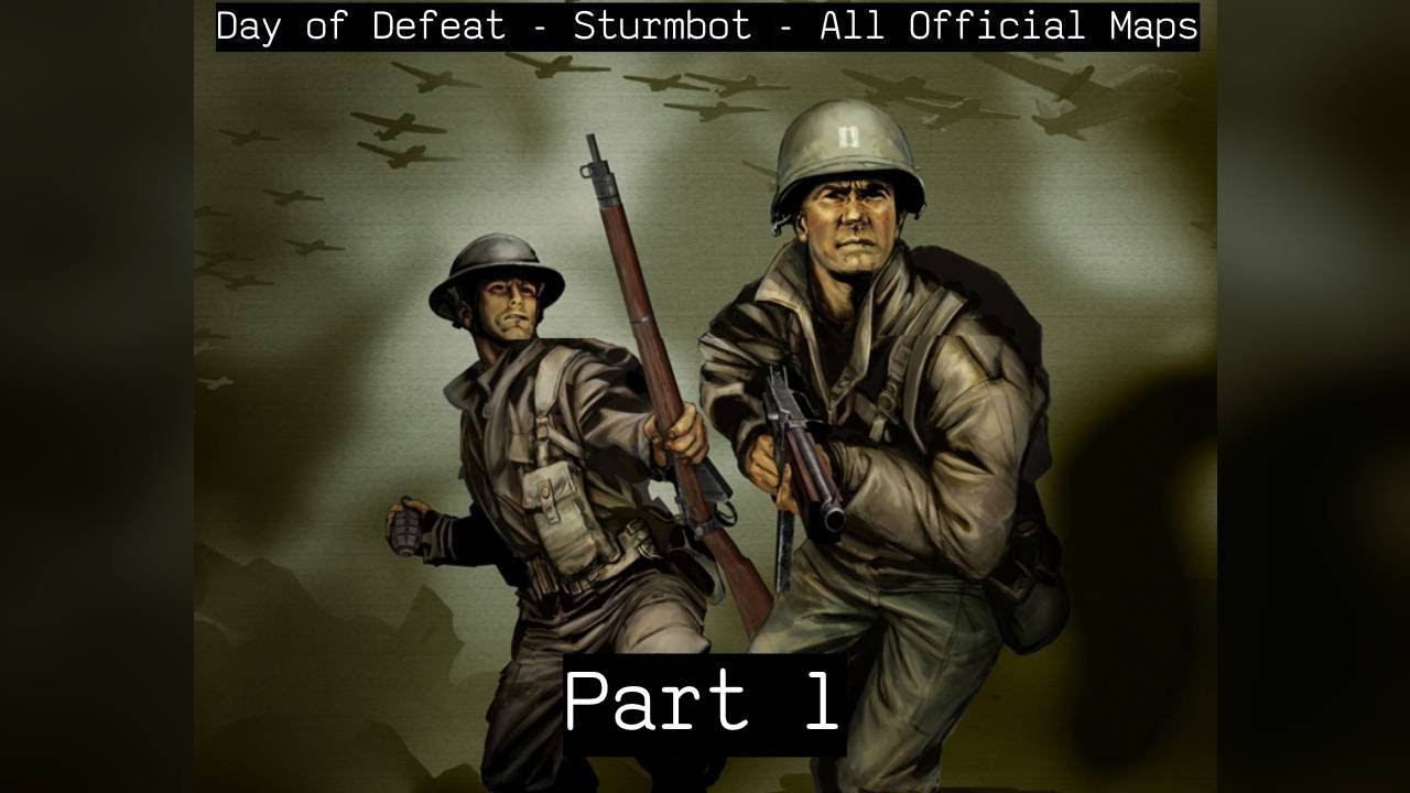 Day of Defeat Bots Official Maps (PART 1)
