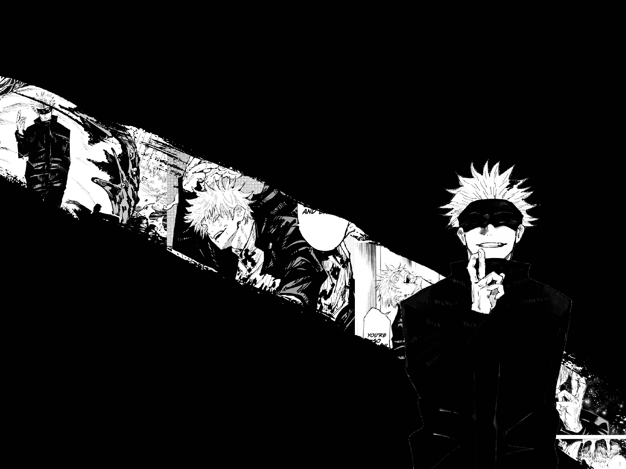 Black Jujutsu Kaisen Wallpaper