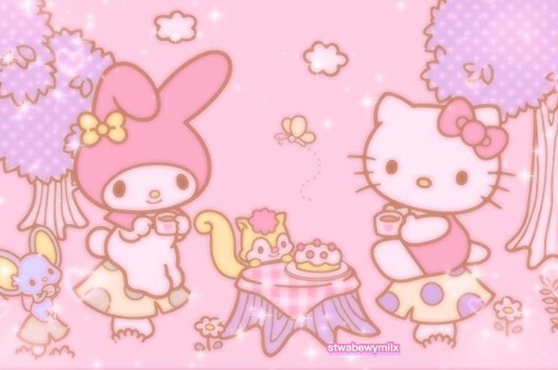 Cute Hello Kitty Laptop Wallpaper