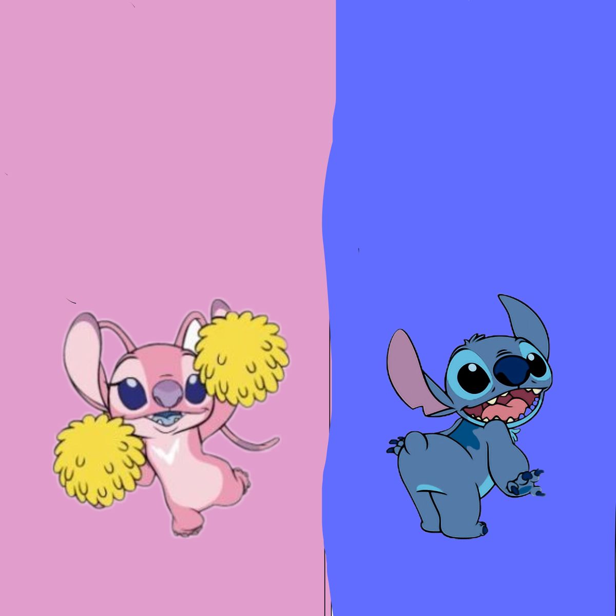 Angel and stitch. Wallpaper bonitos, Arlequina desenho, para android