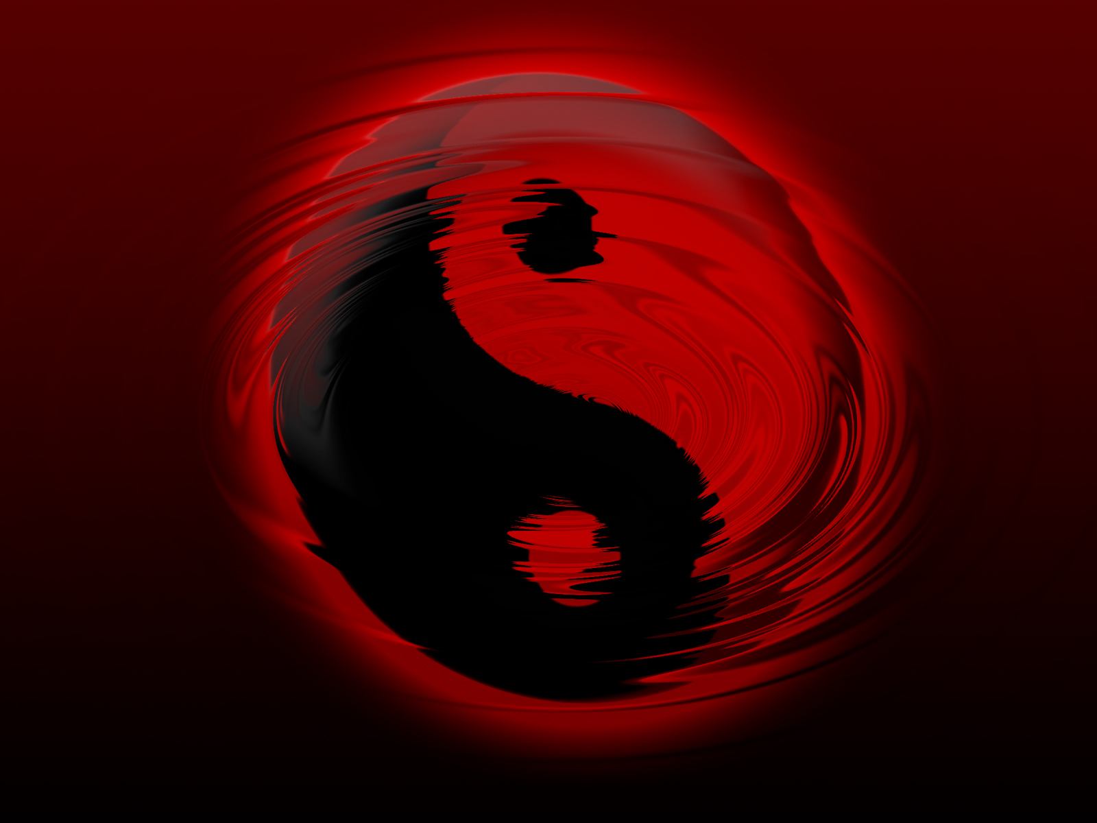 Free download Black and Red Yin Yang [1600x1200] for your Desktop, Mobile & Tablet. Explore Black and Red HD Wallpaper. Red And Black Wallpaper Hd, Cool Black