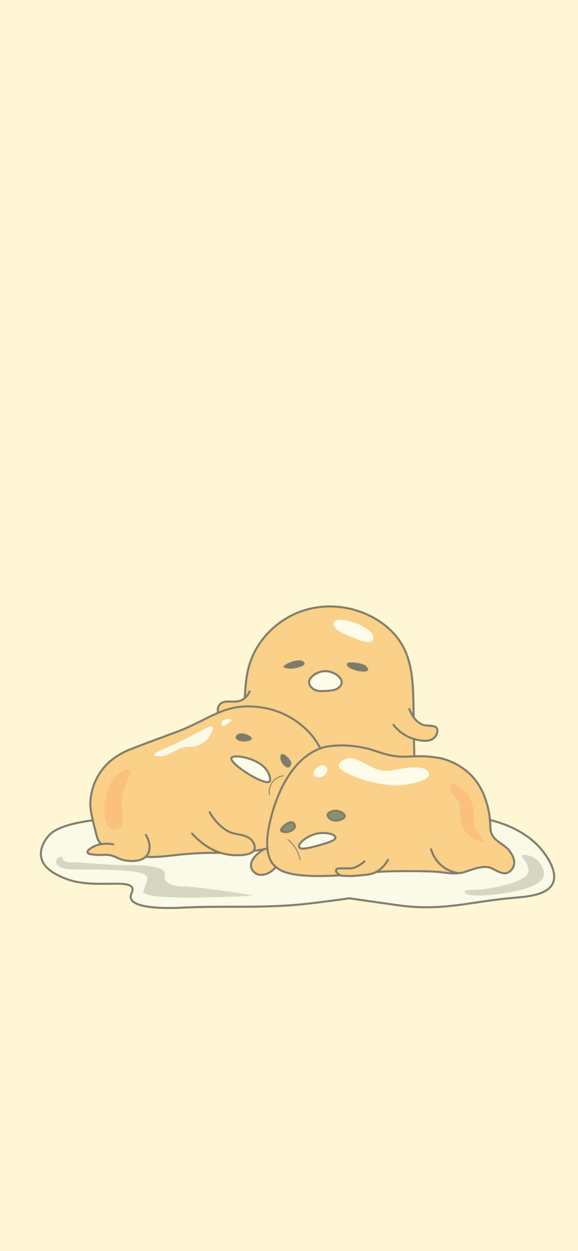 Gudetama Yellow Wallpaper