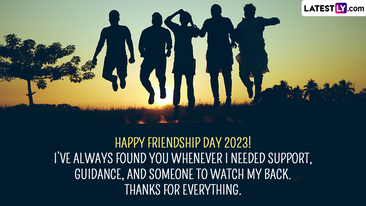 International Friendship Day 2023 Image and HD Wallpaper for Free Download Online: Wish Happy Friendship Day With Quotes, Facebook Messages and GIFs to Your Pals