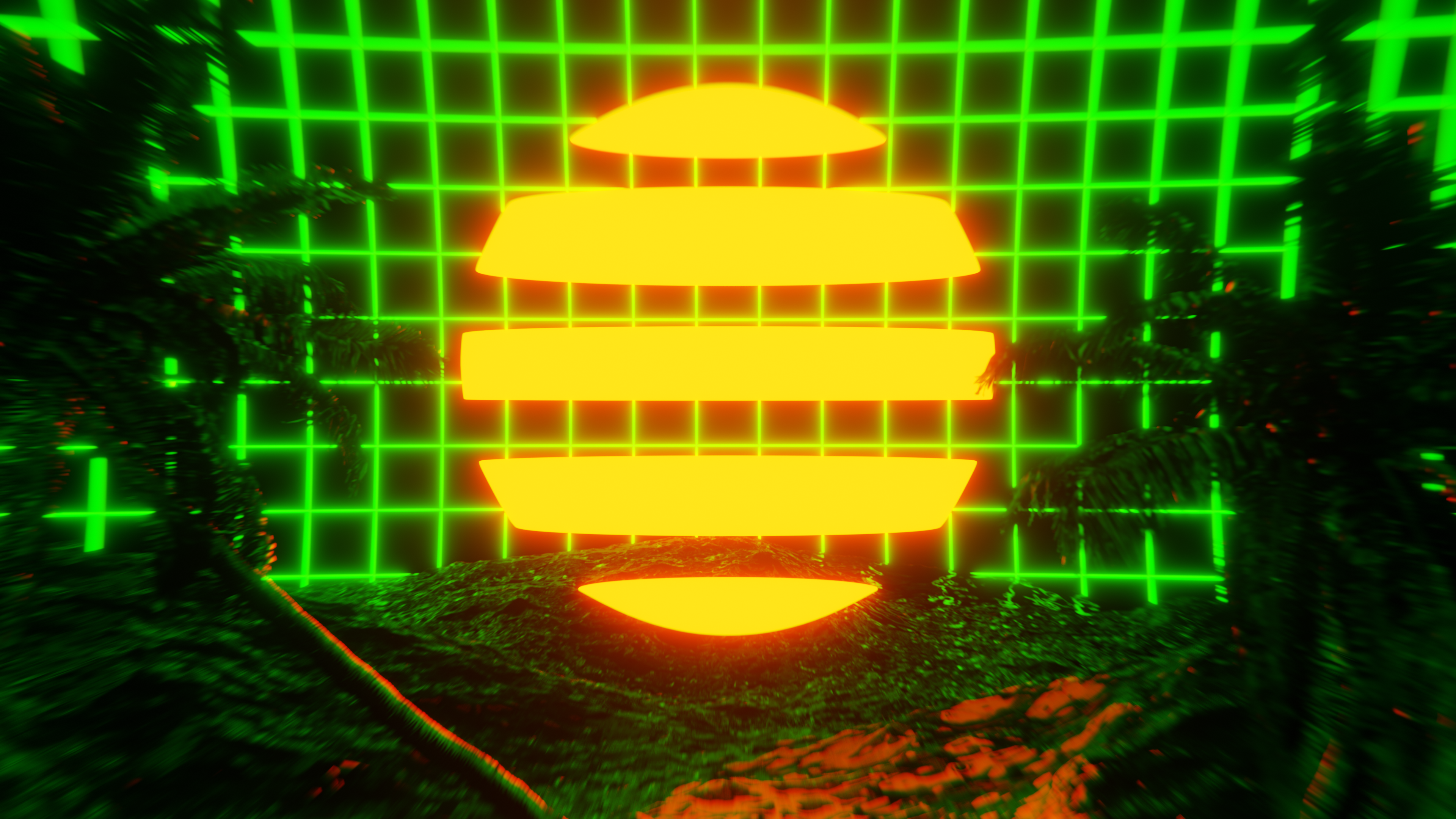 Here is a 4k wallpaper of my latest animation (my ig @nthmn.mp4)