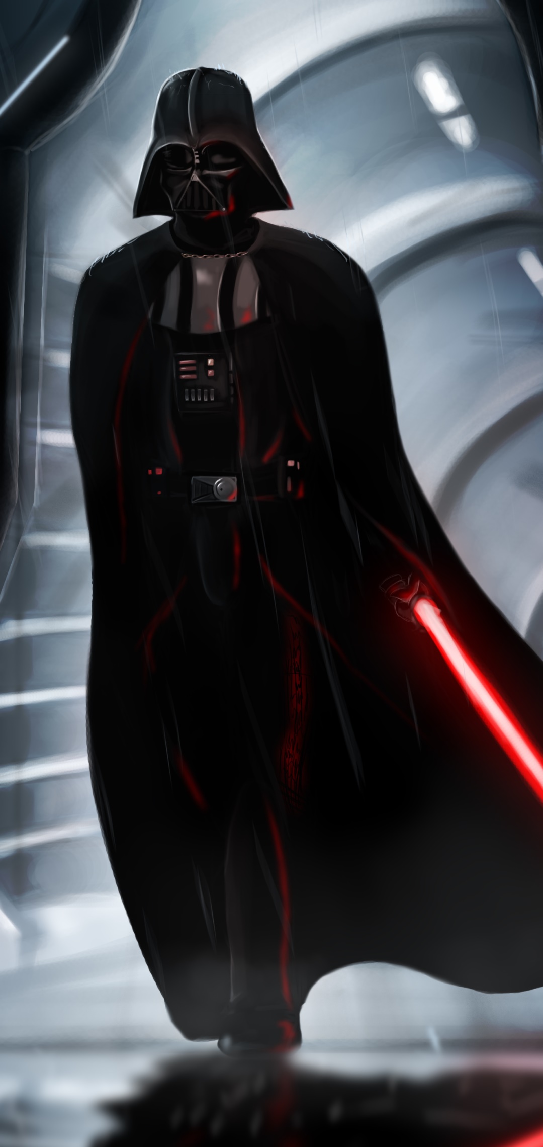 Wallpaper / Sci Fi Star Wars Phone Wallpaper, Lightsaber, Darth Vader, 1080x2280 free download