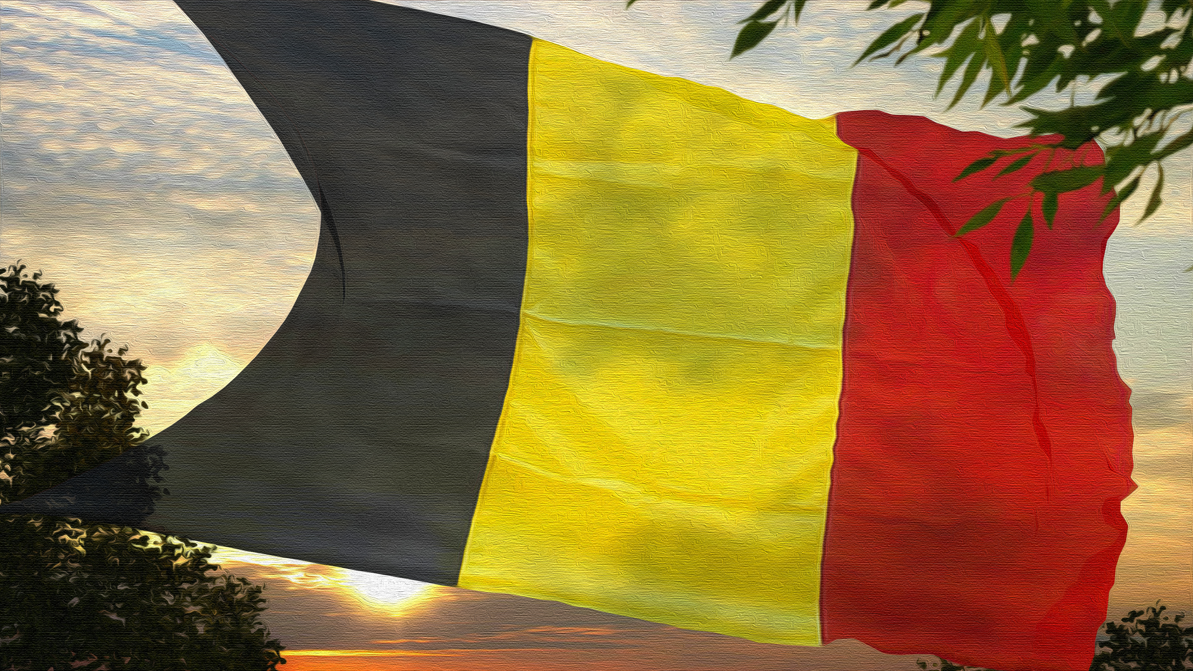 Download Flag Of Belgium wallpaper for mobile phone, free Flag Of Belgium HD picture