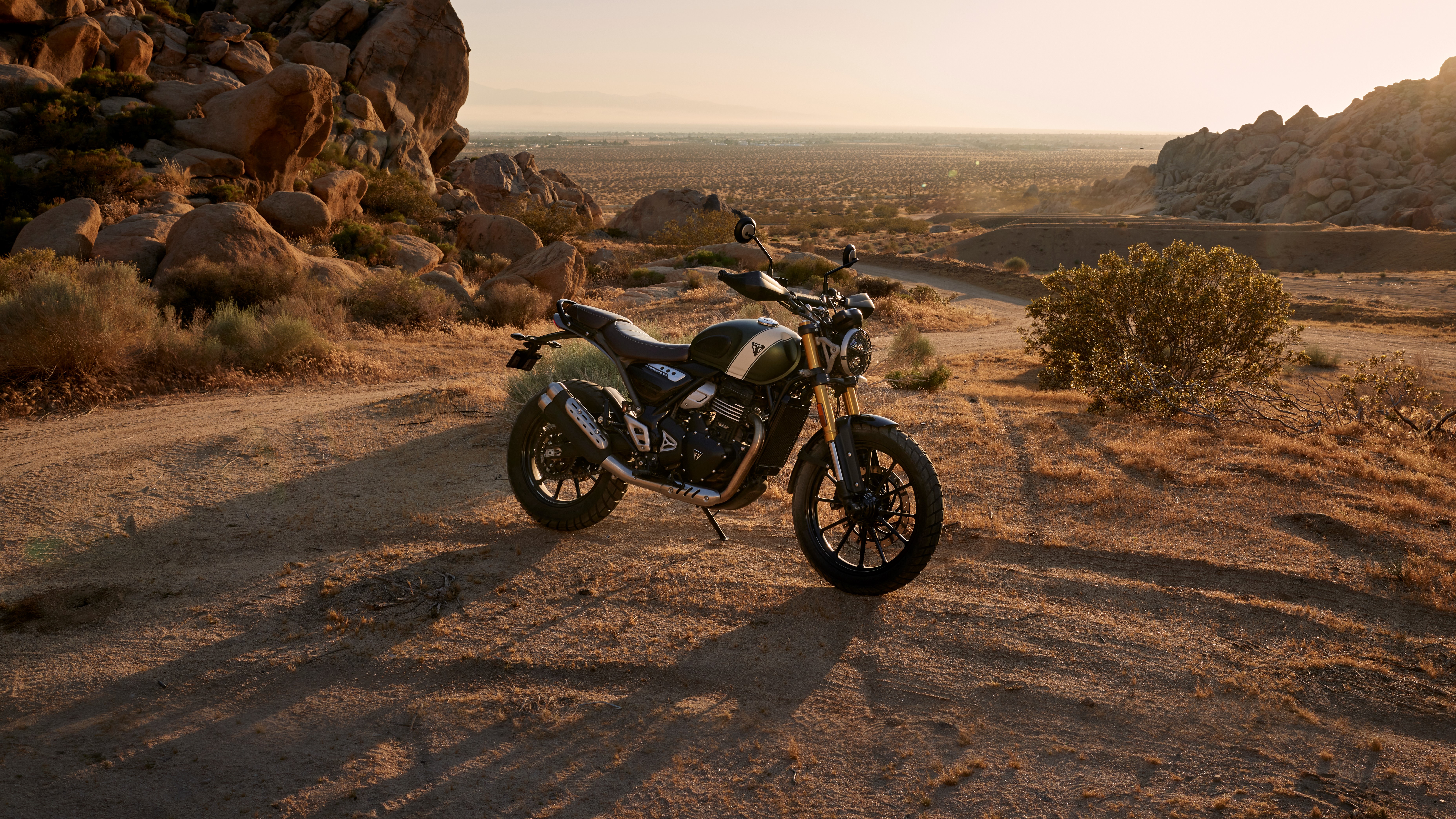 Triumph Scrambler 400 X HD Wallpaper and Background