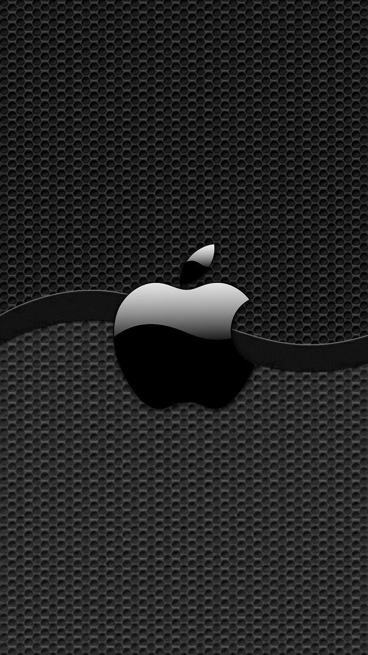 Carbon Fiber Apple Logo Wallpapers Wallpaper Cave
