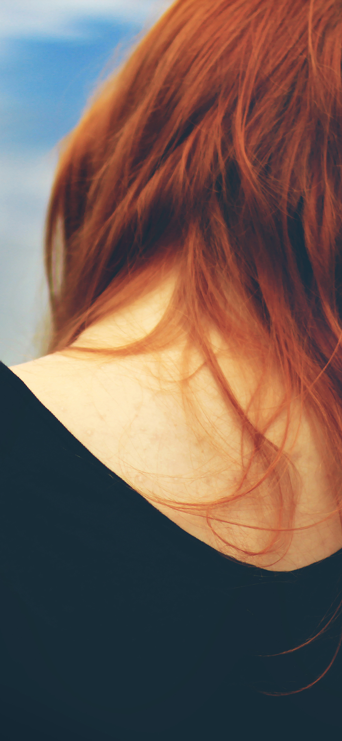 iPhoneXpapers back girl