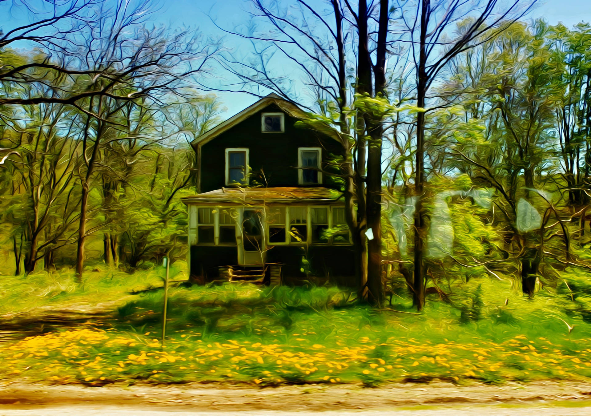 Download Home Sweet Home In The Jungle Wallpaper