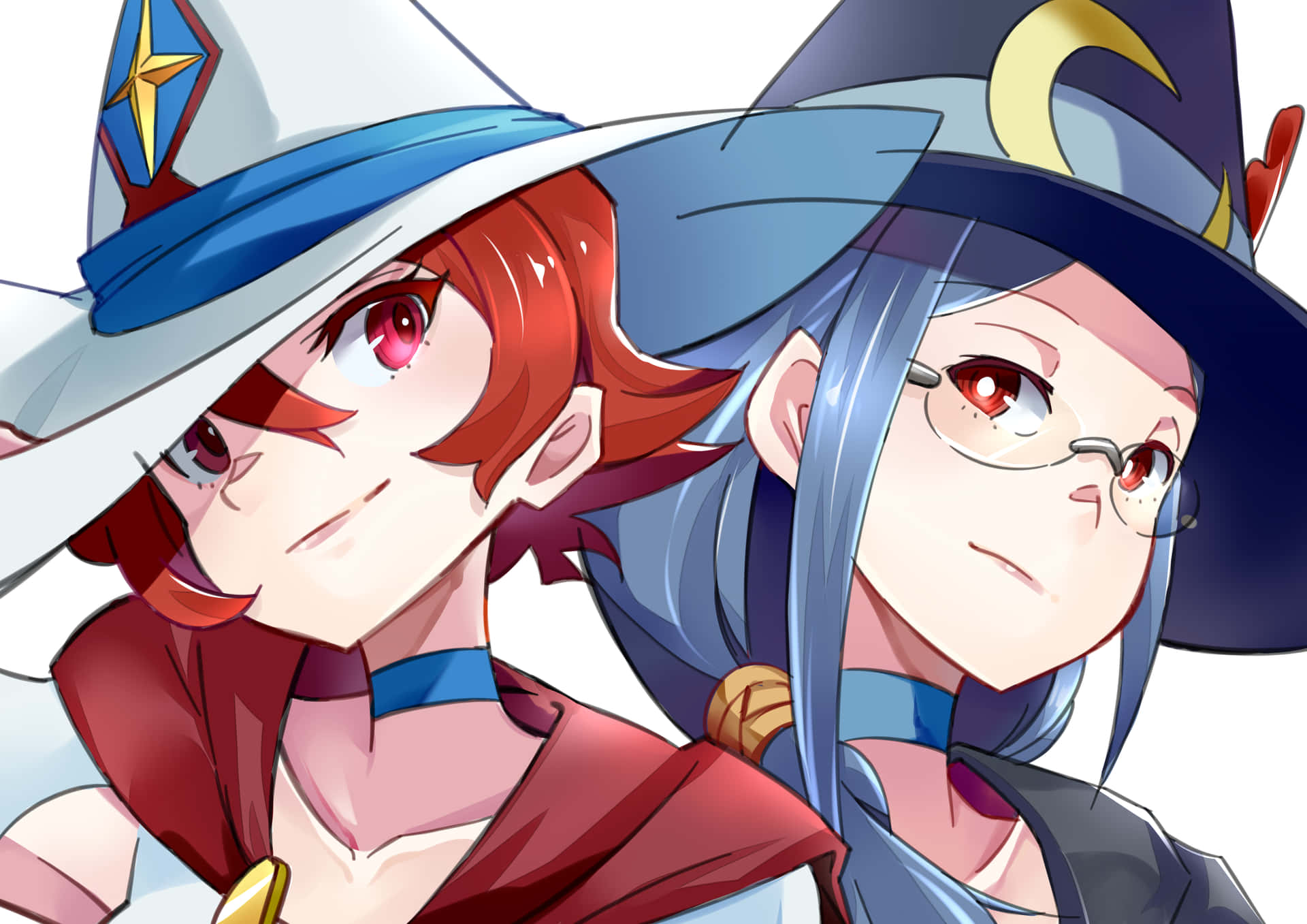 Download Caption: Magical Learning with Shiny Chariot Witch Academia Wallpaper