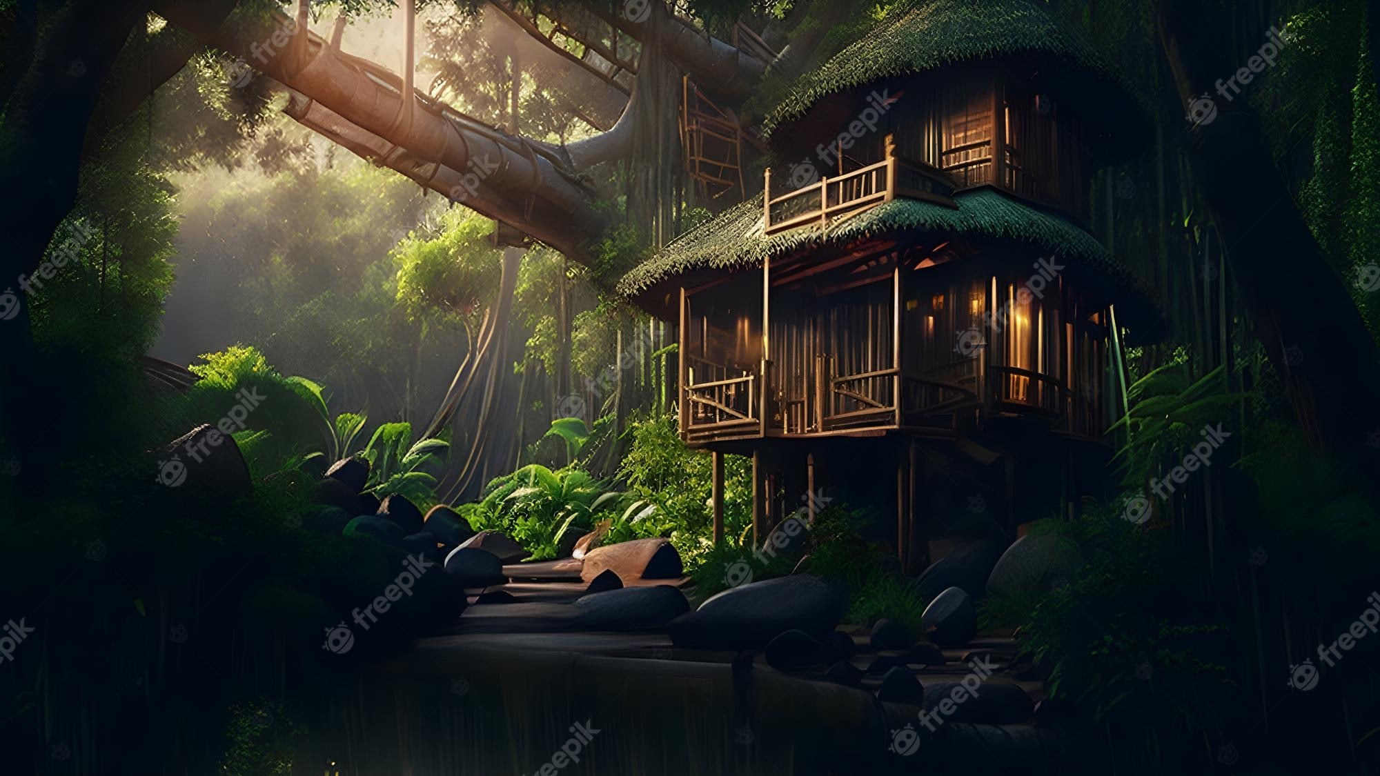 Jungle House Image