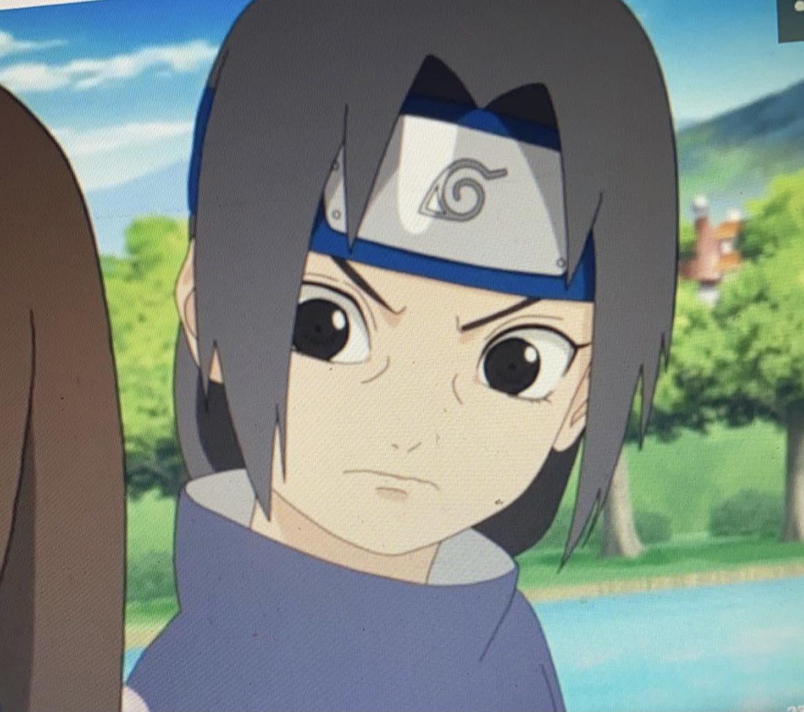 Itachi was so cute as a kid!