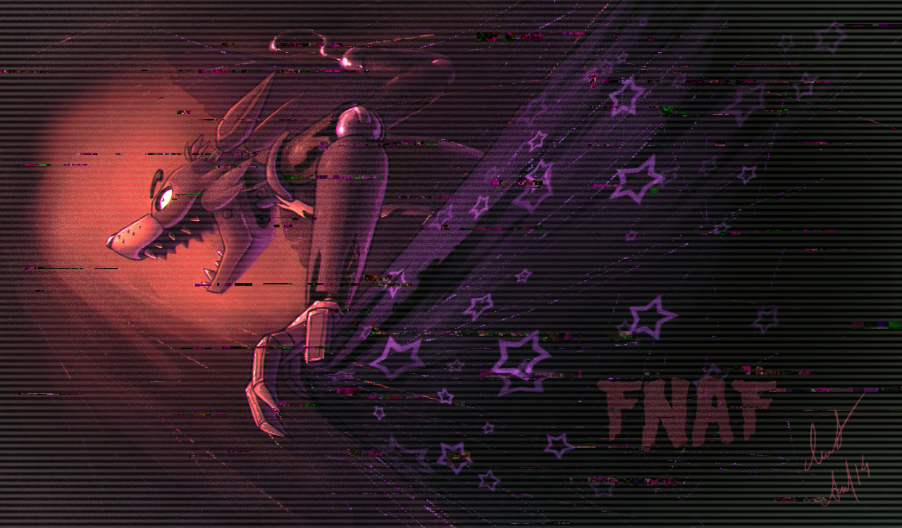FNAF Wallpaper Computer Foxy