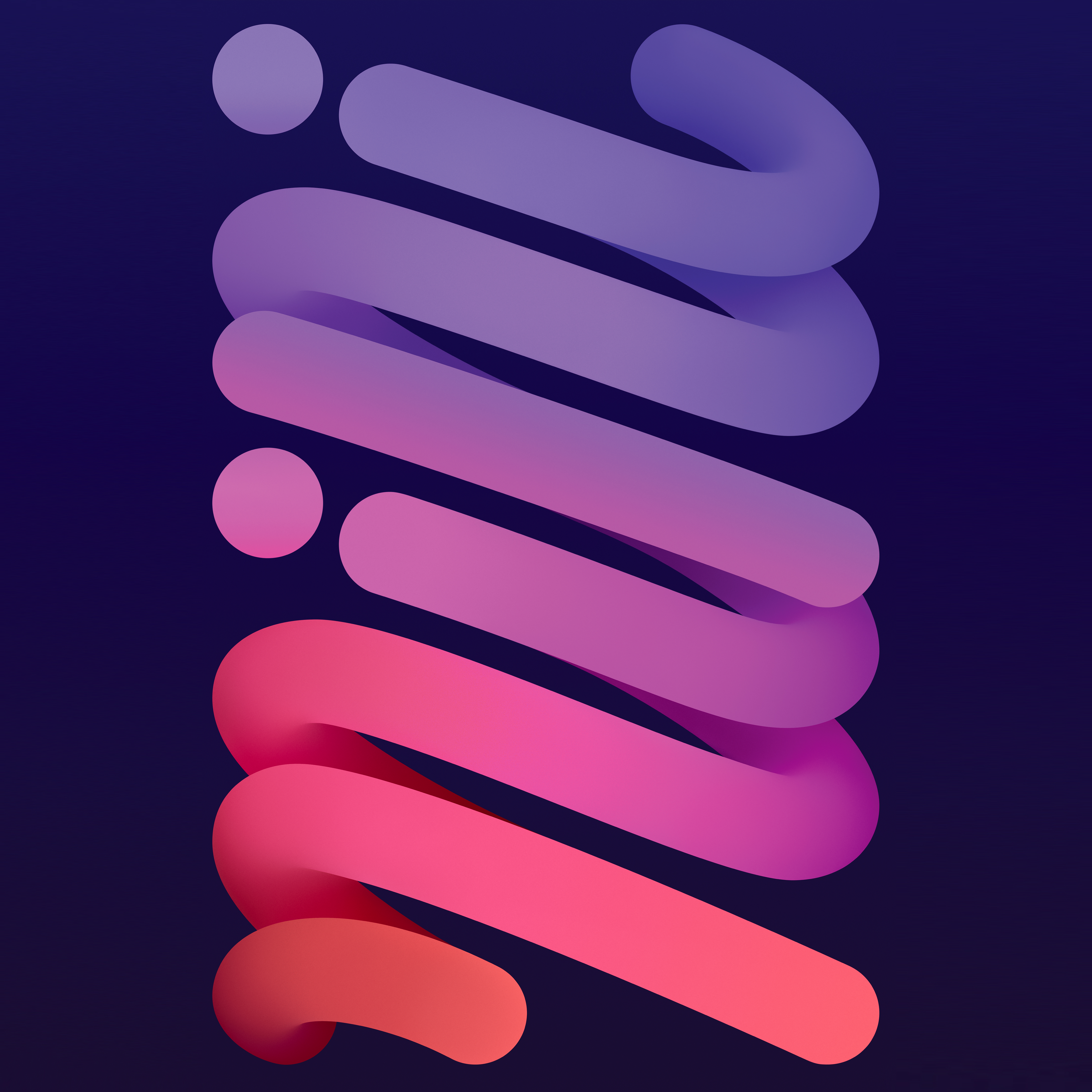 Wallpaper IPad Mini Stock Wallpaper in 4K Resolution (Purple)