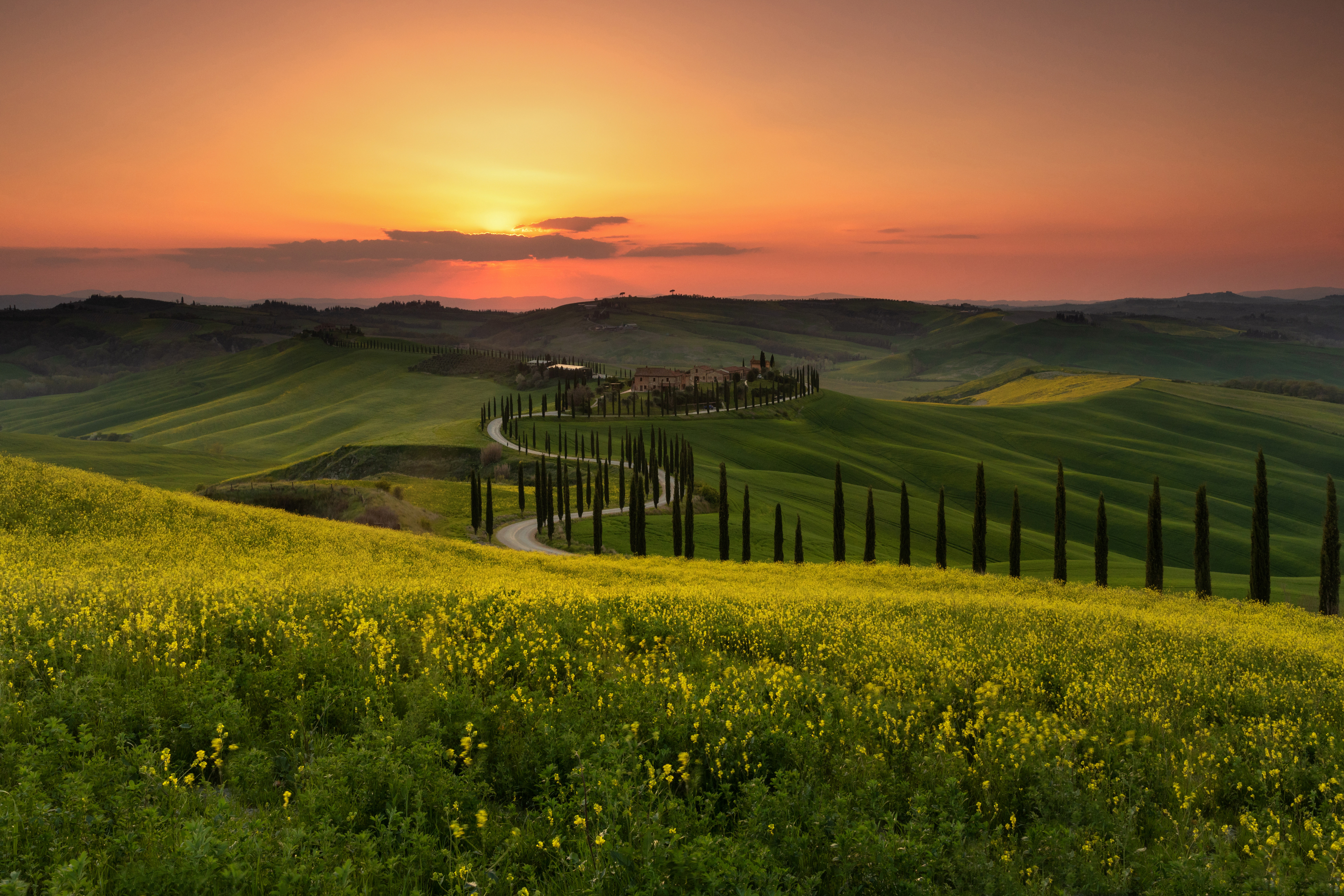 4K Tuscany Wallpaper and Background Image