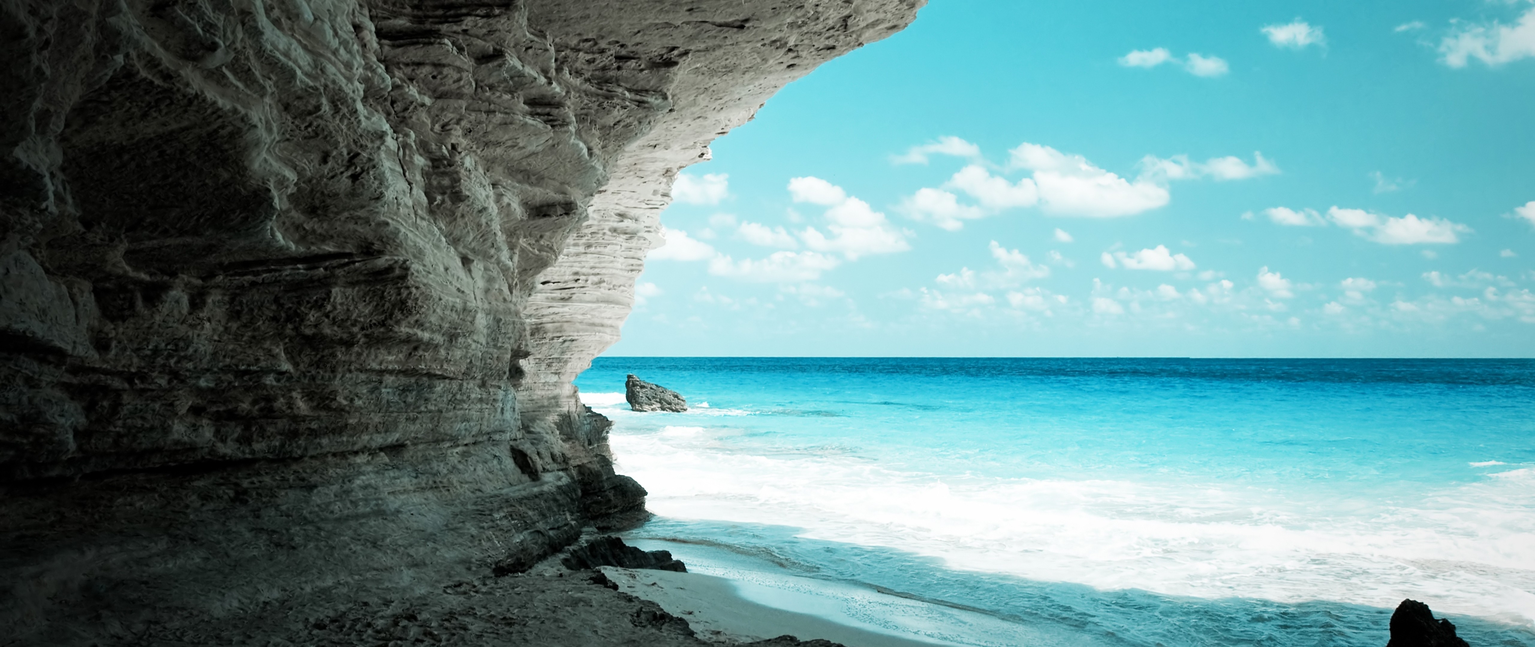 Beach HD Wallpaper 4K Ultra HD Wide TV