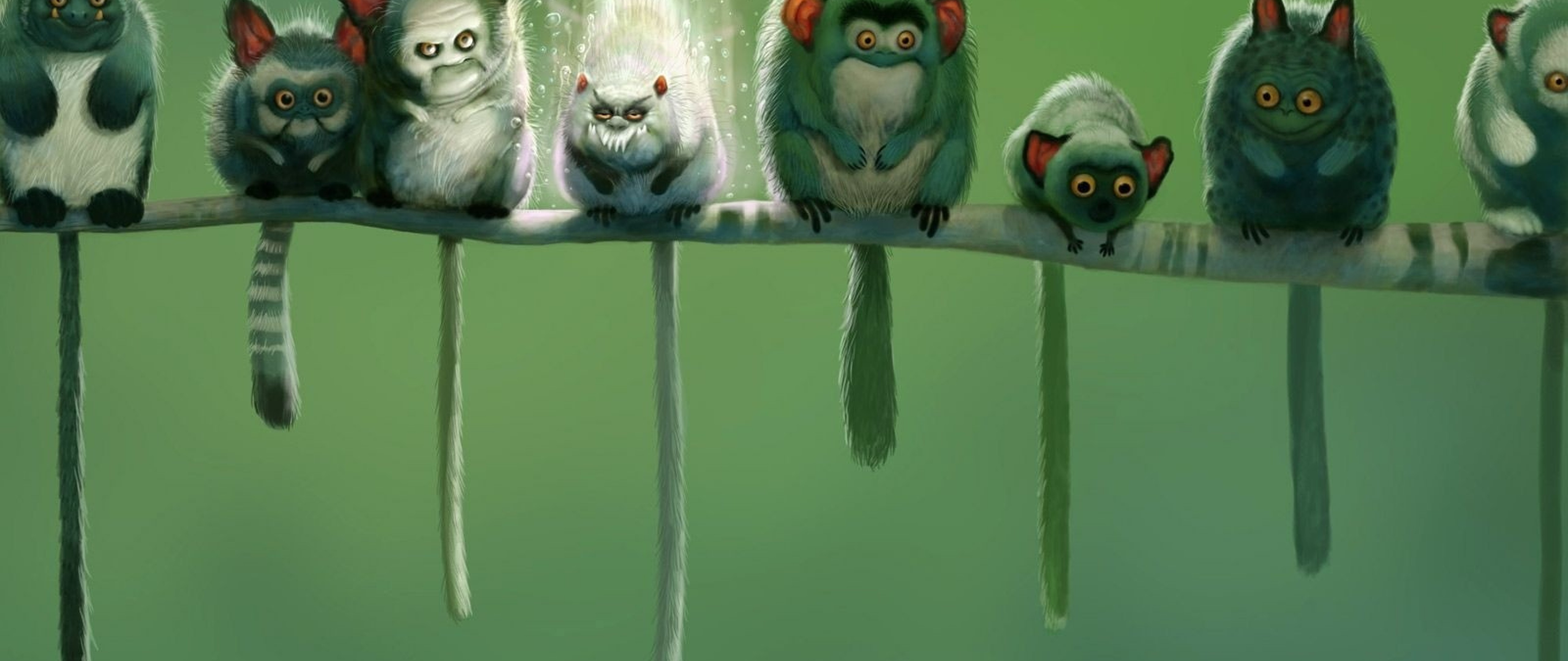 Funny 3D animals HD Wallpaper 4K Ultra HD Wide TV