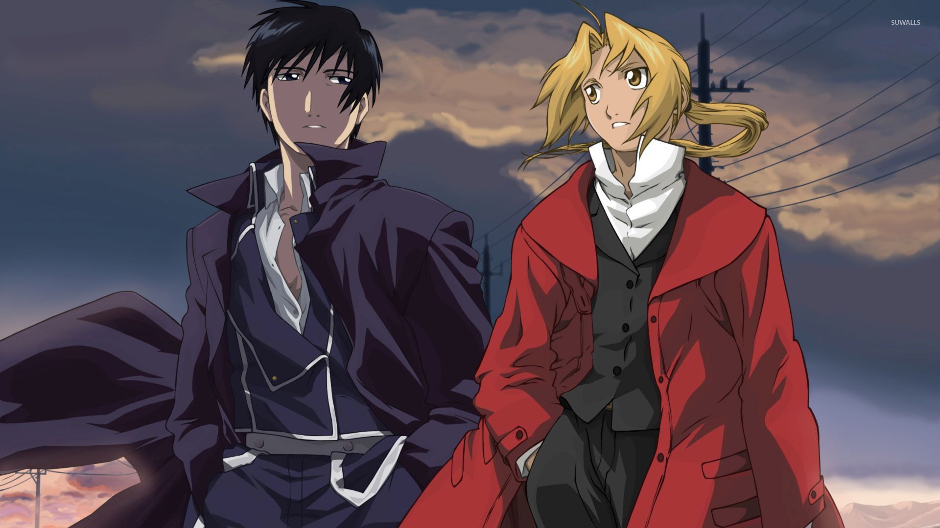 Edward Elric and Roy Mustang Alchemist [2] wallpaper wallpaper