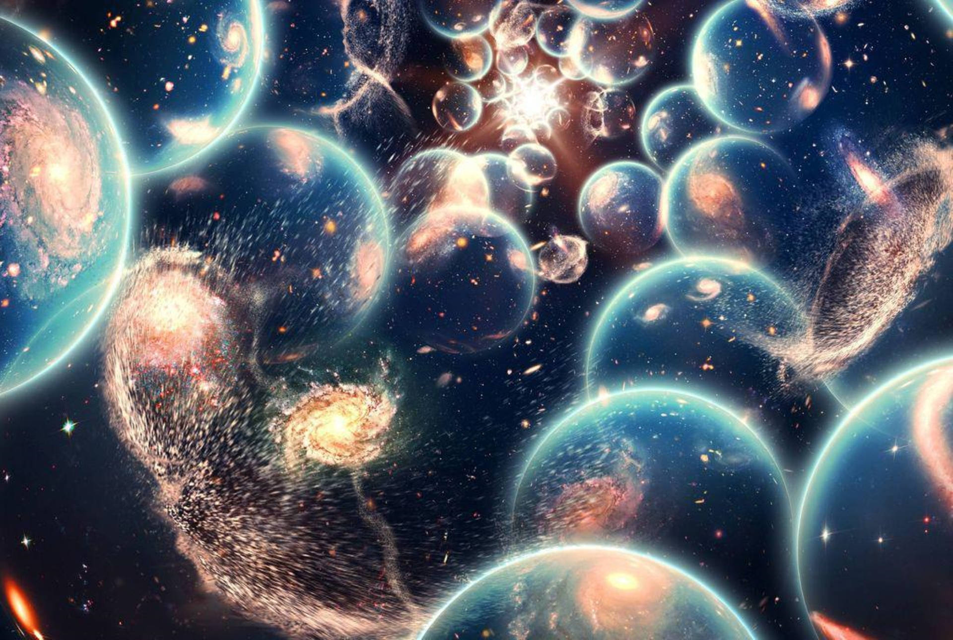 Download Multiverse Infinite Galaxies Wallpaper