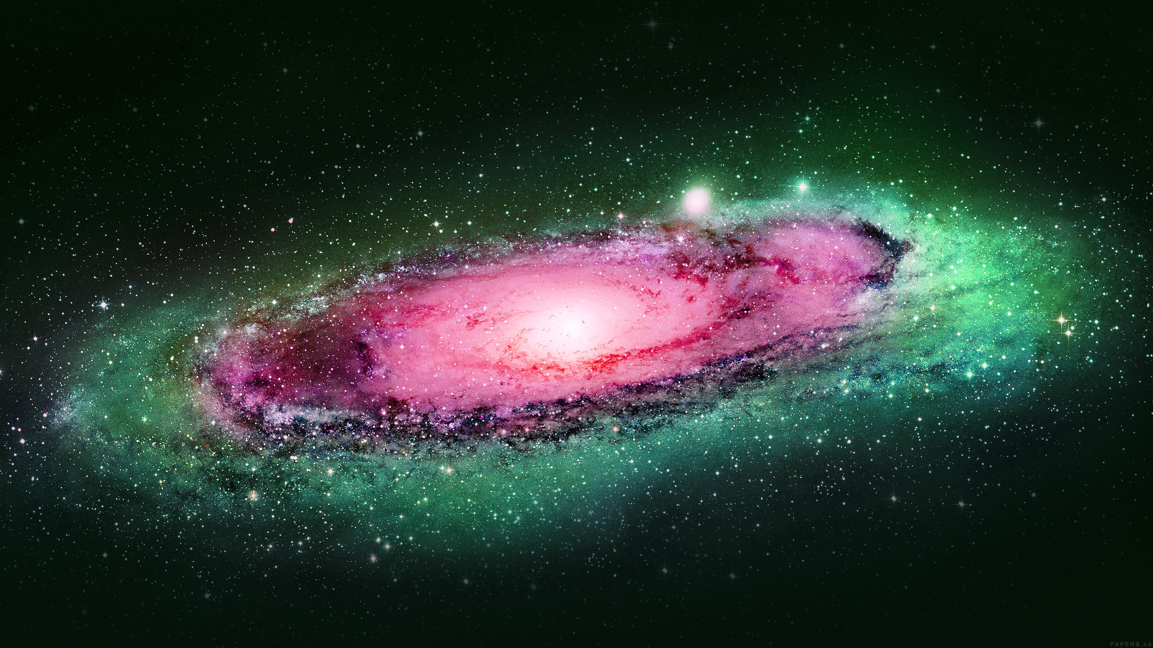 wallpaper for desktop, laptop. galaxy space art illust planets dark green