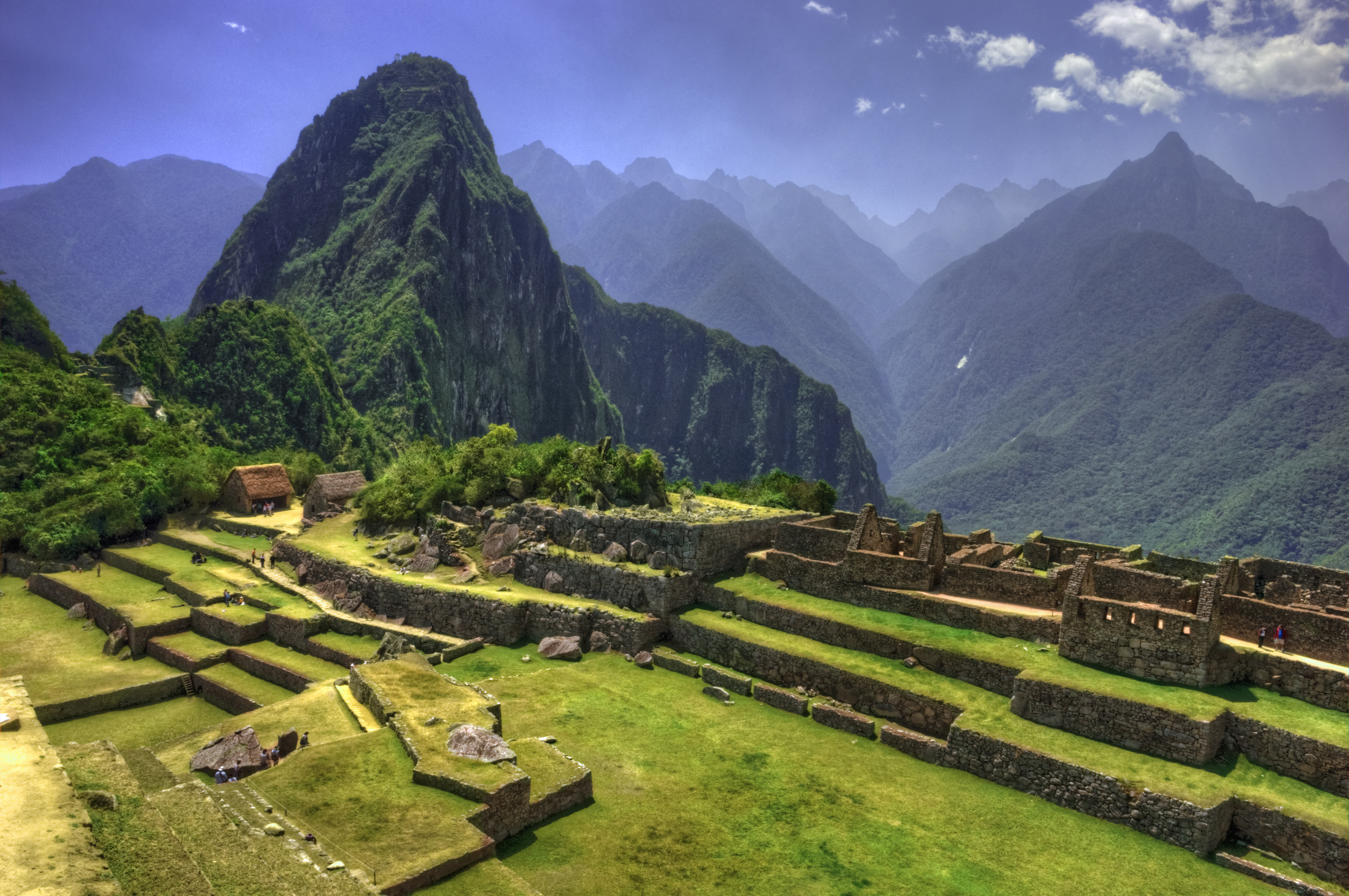 Machu Picchu Peru Andes Mountain Cusco Inca Civilization Wallpaper:6144x4082
